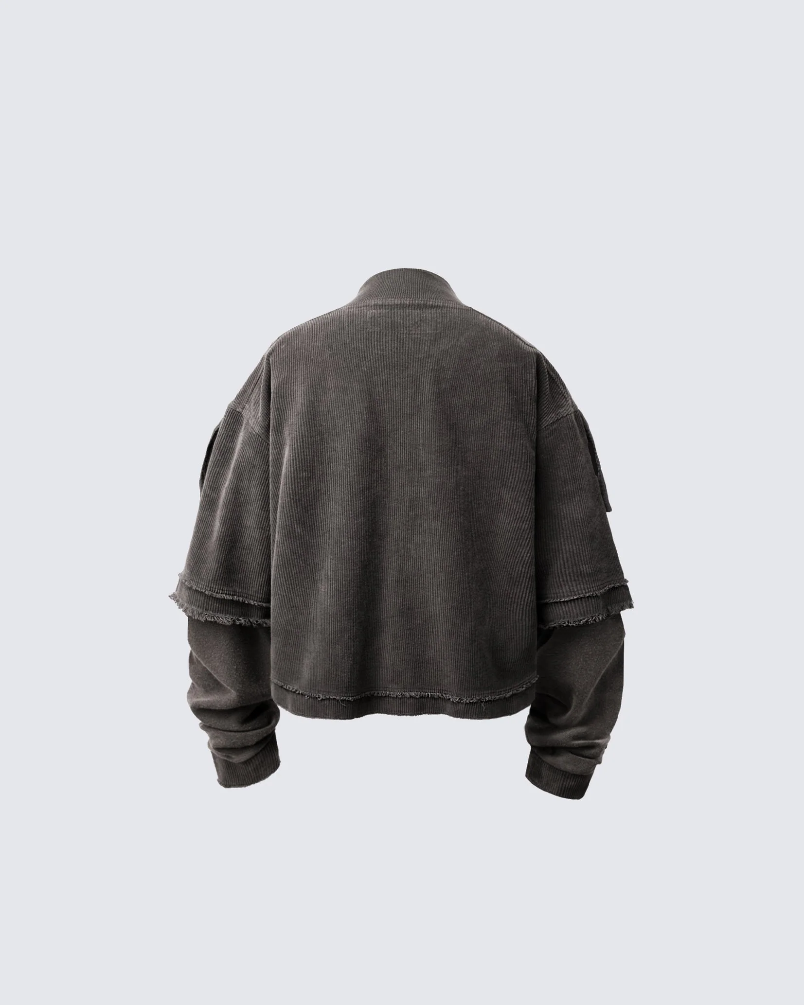 KIIKIO Patchwork Distressed Sweatshirt