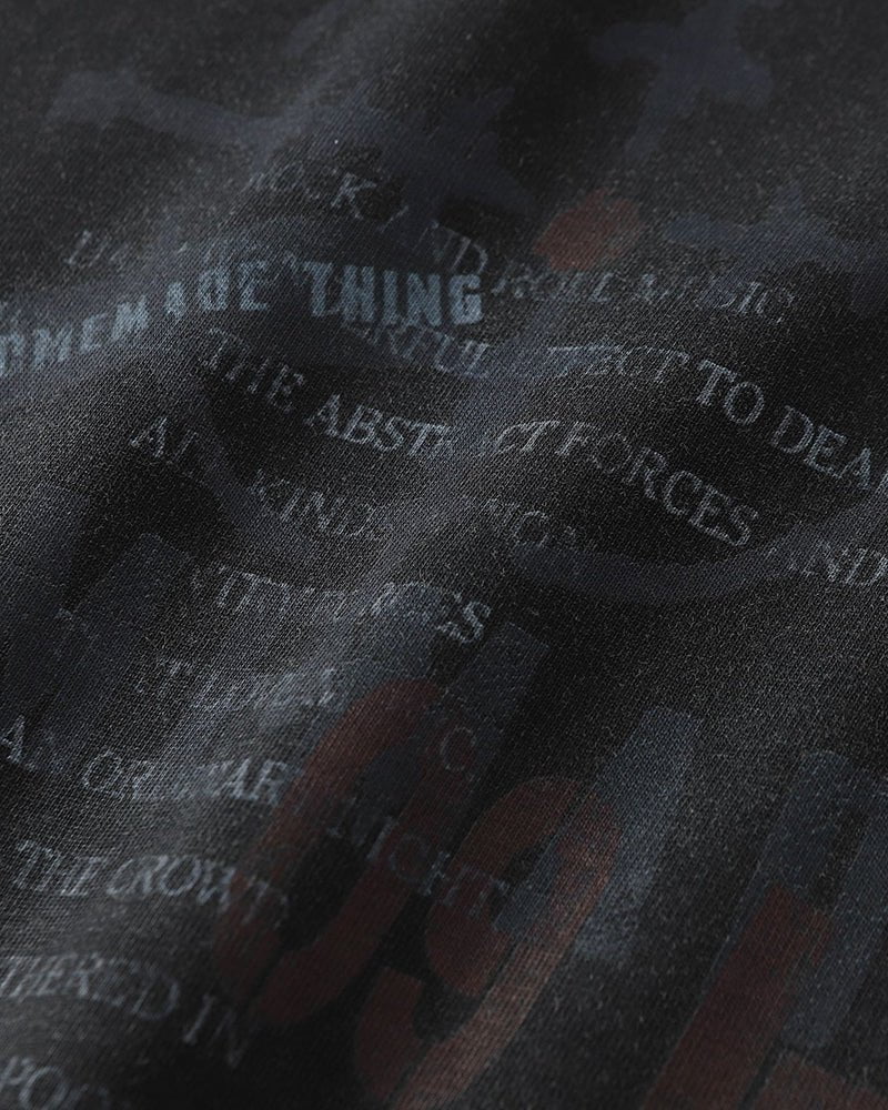 Inked Rebel Layered Tee – Street Art Meets Urban Warfare