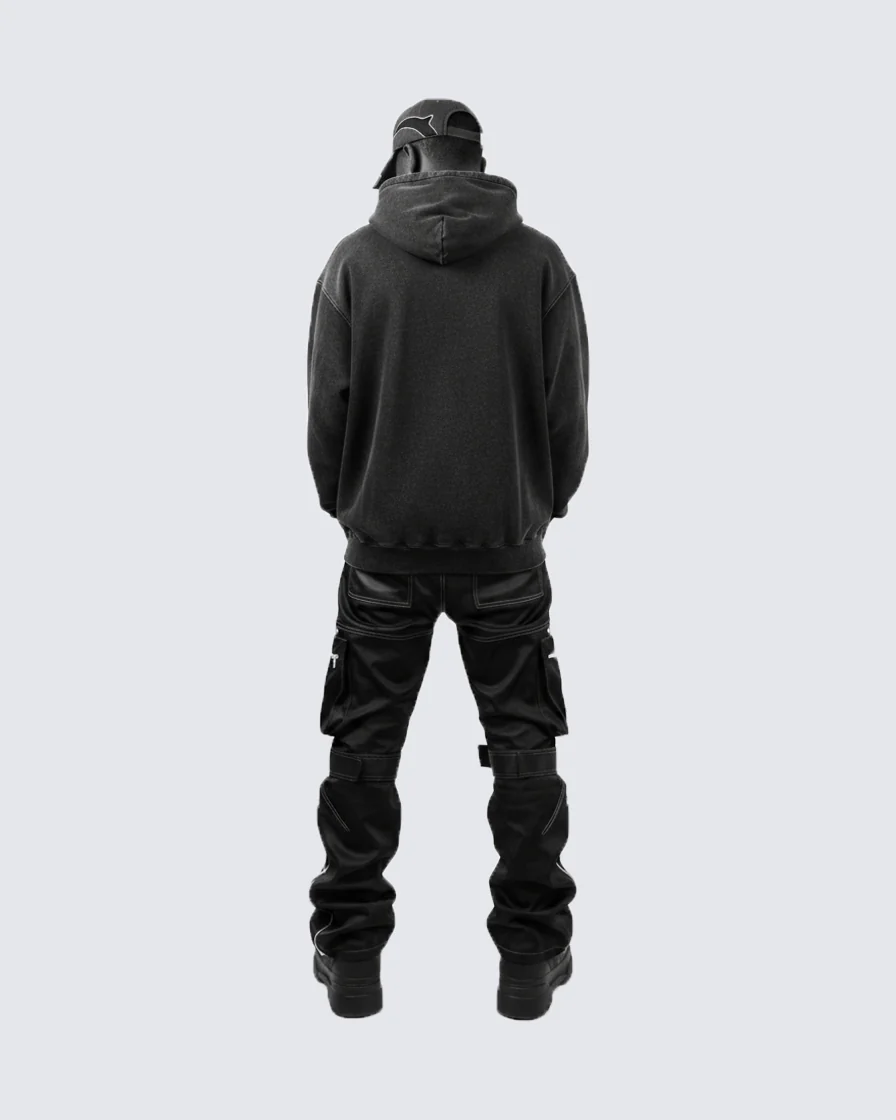 Tribal Flame Graphic Hoodie