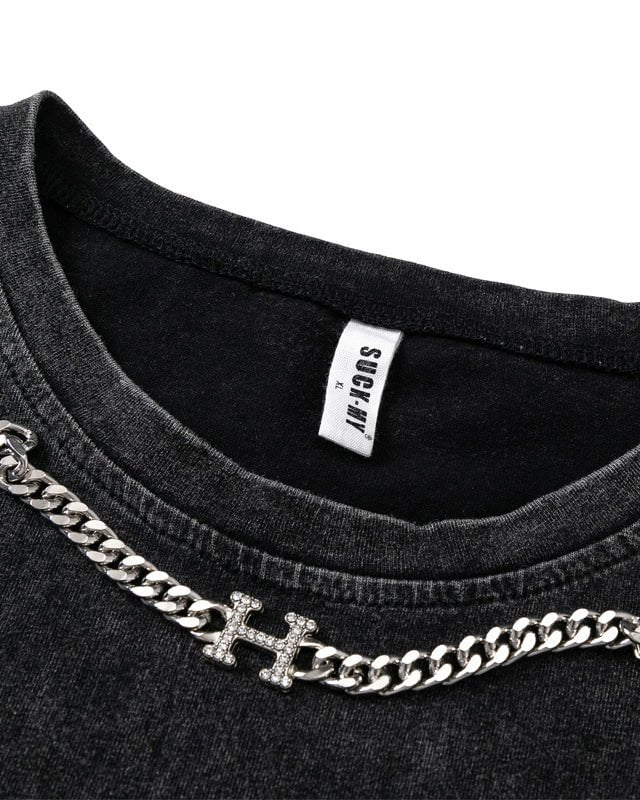 Vintage Faded Printed Tank Top