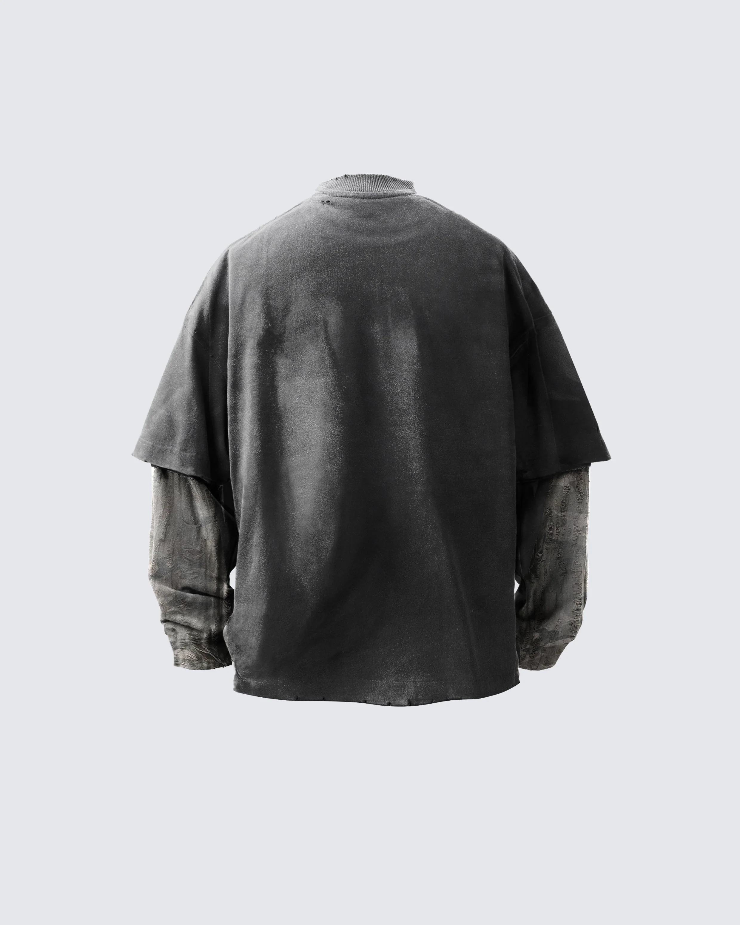 Inked Rebel Layered Tee – Street Art Meets Urban Warfare