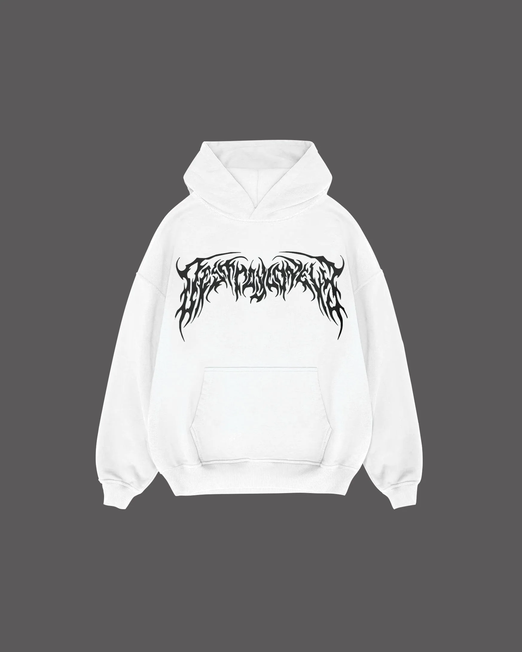 Tribal Flame Graphic Hoodie