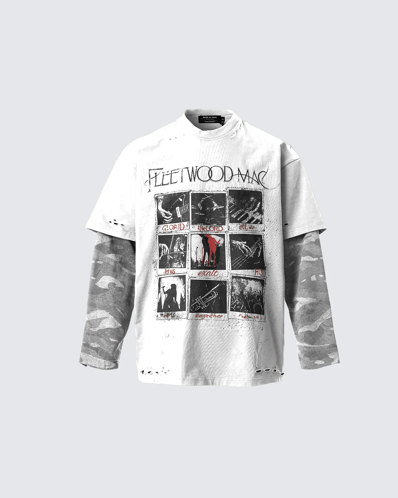 Faux-Layered Rock Tee