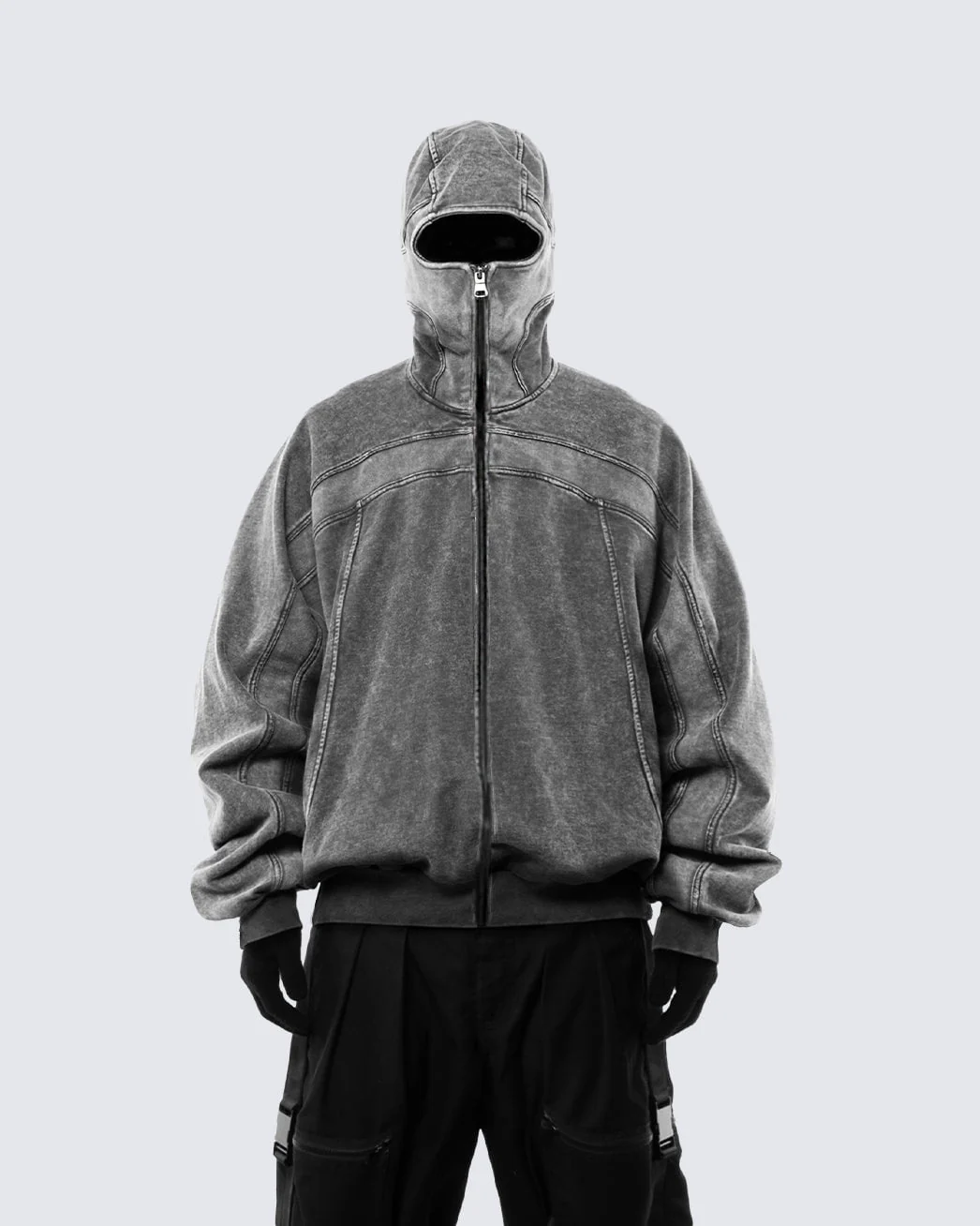 KIIKIO Classic Zip Pullover Hoodie