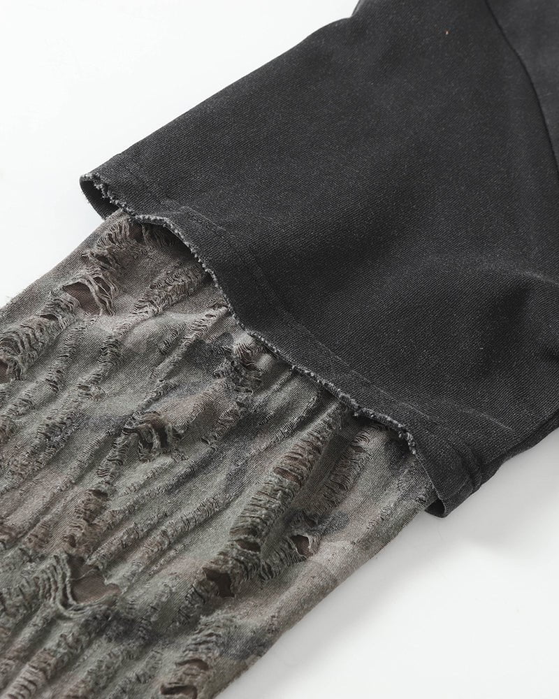 Inked Rebel Layered Tee – Street Art Meets Urban Warfare