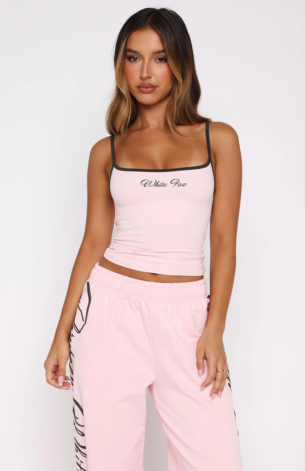 Lucky Thirteen Shaya Singlet Soft Pink