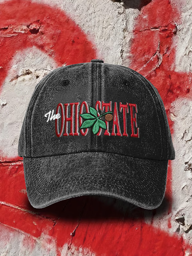 Retro Game Day Football Print Casual Baseball Cap  ACE