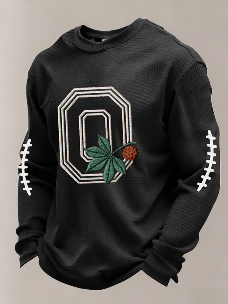 Men's Casual Rugby Print T-shirt  ACE