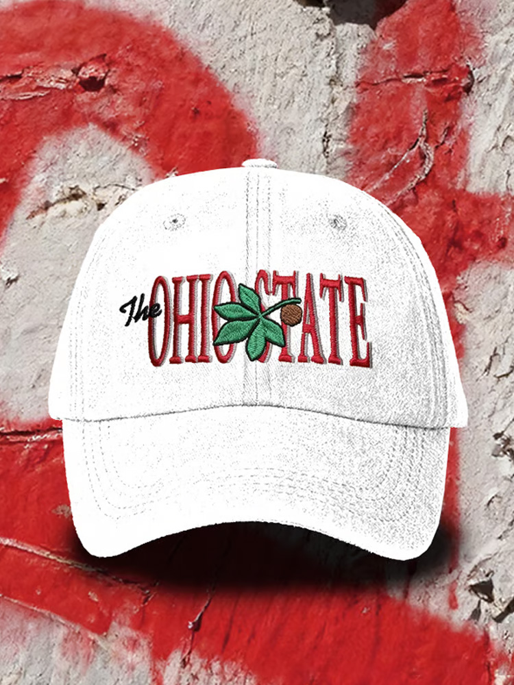 Retro Game Day Football Print Casual Baseball Cap  ACE