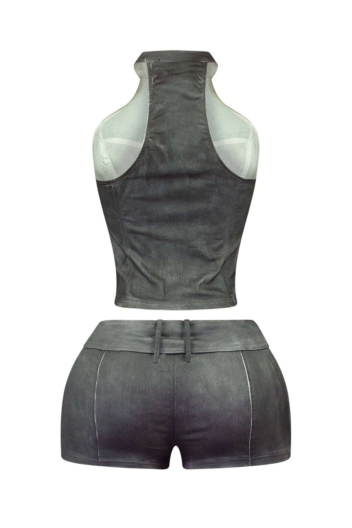 Way 2 Hot Zip Up Top & Shorts SET