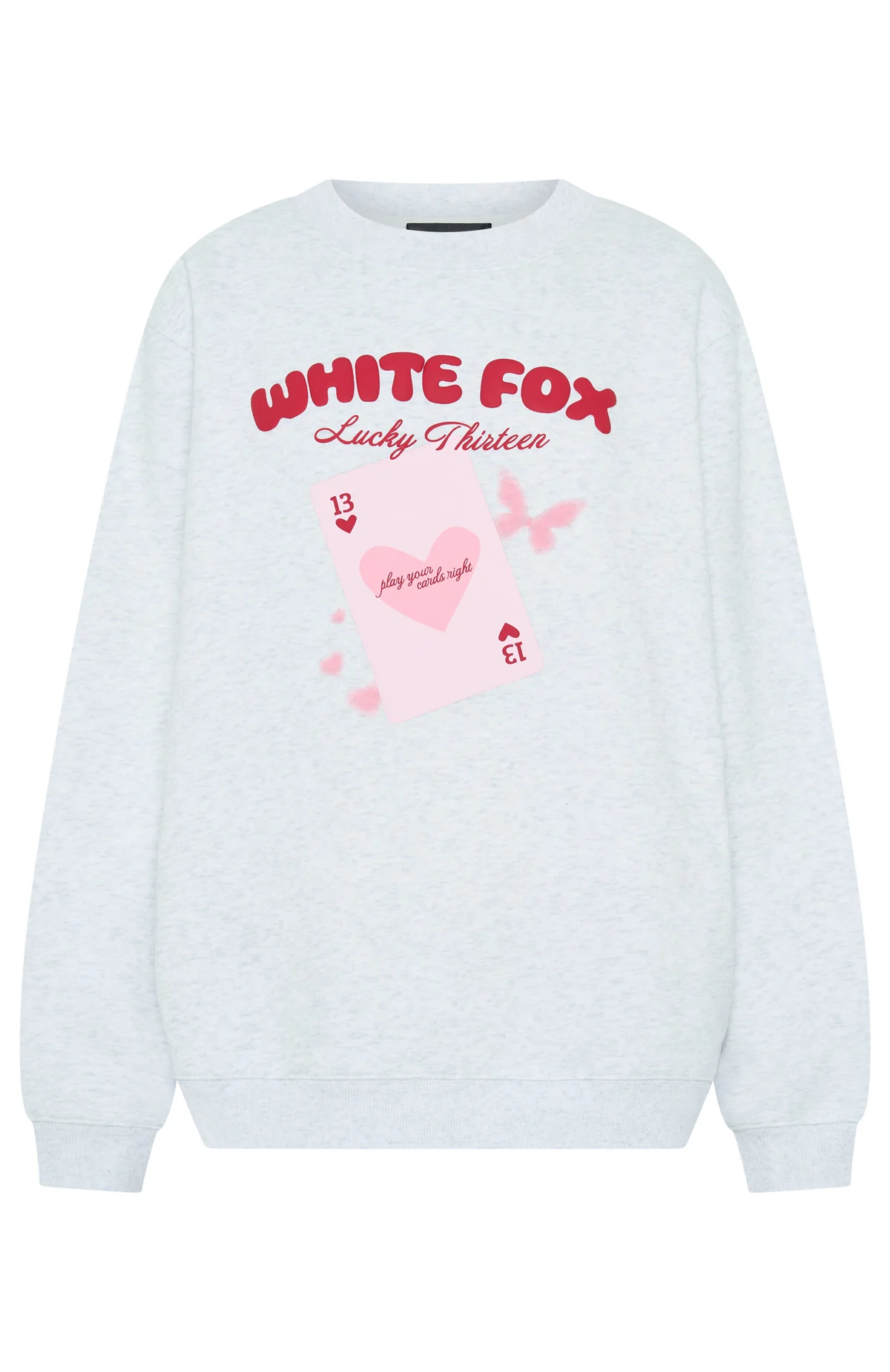 Lucky Thirteen Kalena Oversized Sweater Grey Marle