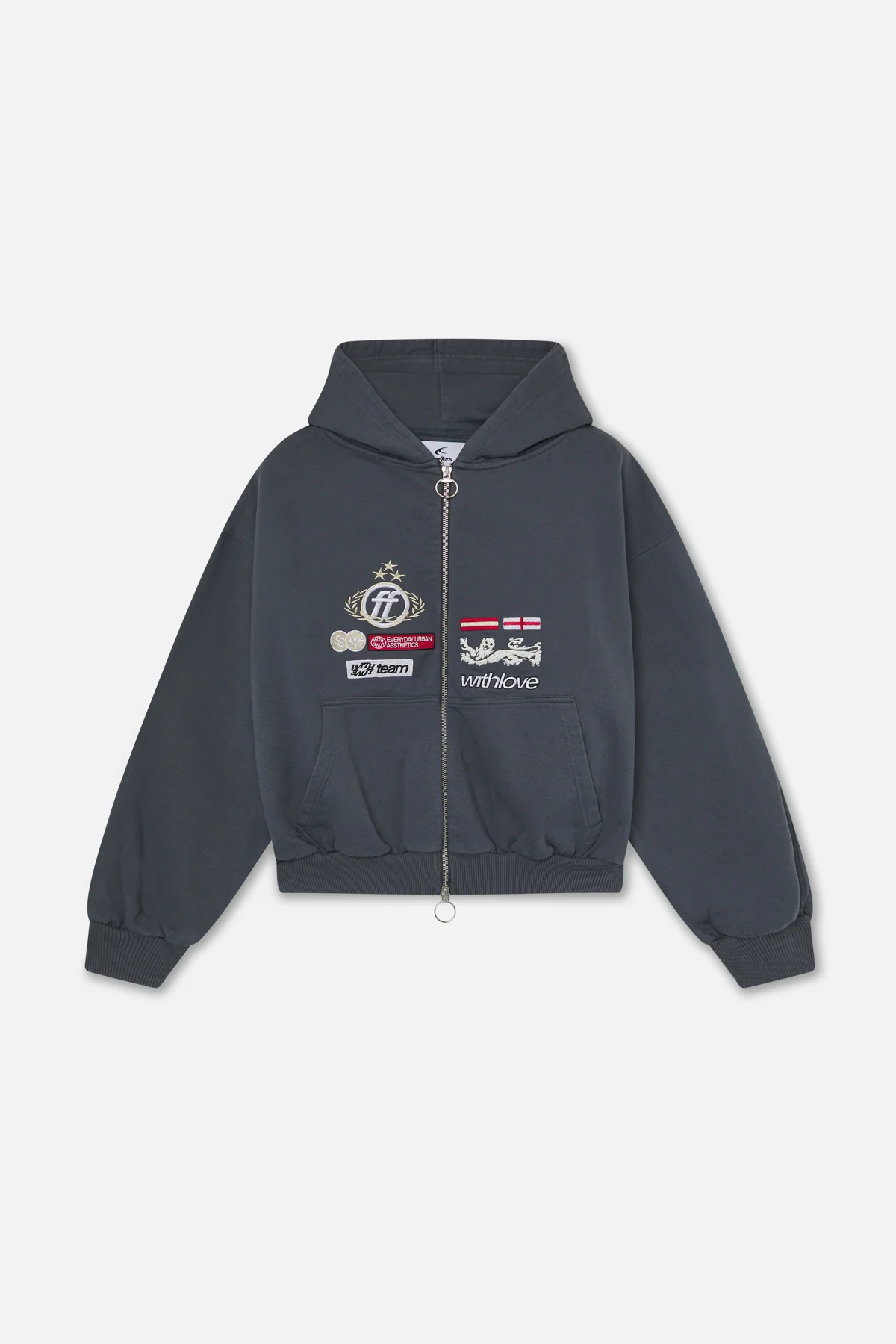 Mayor Dusty Blue Zipper