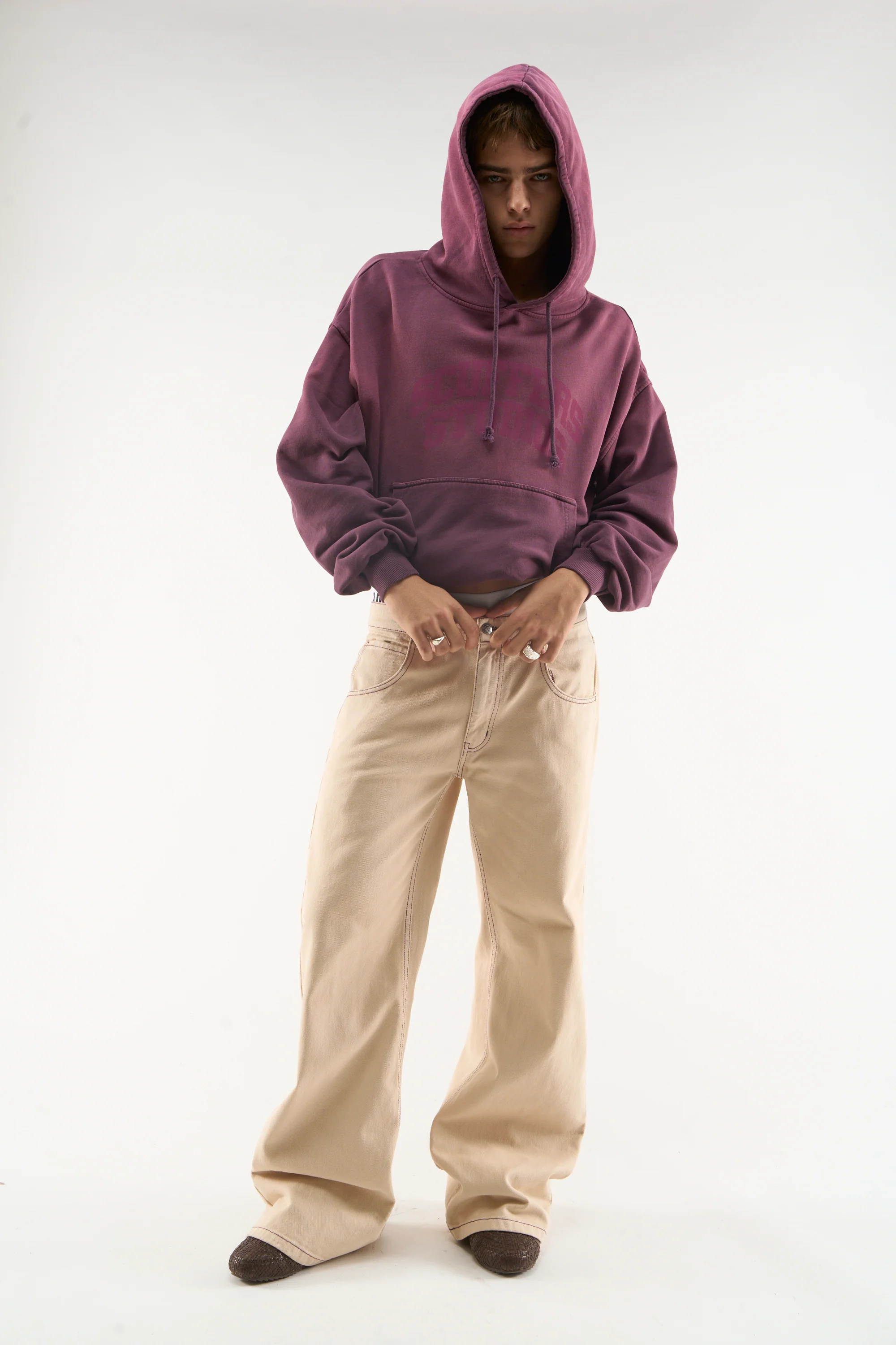 Locker Burgundy Hoodie