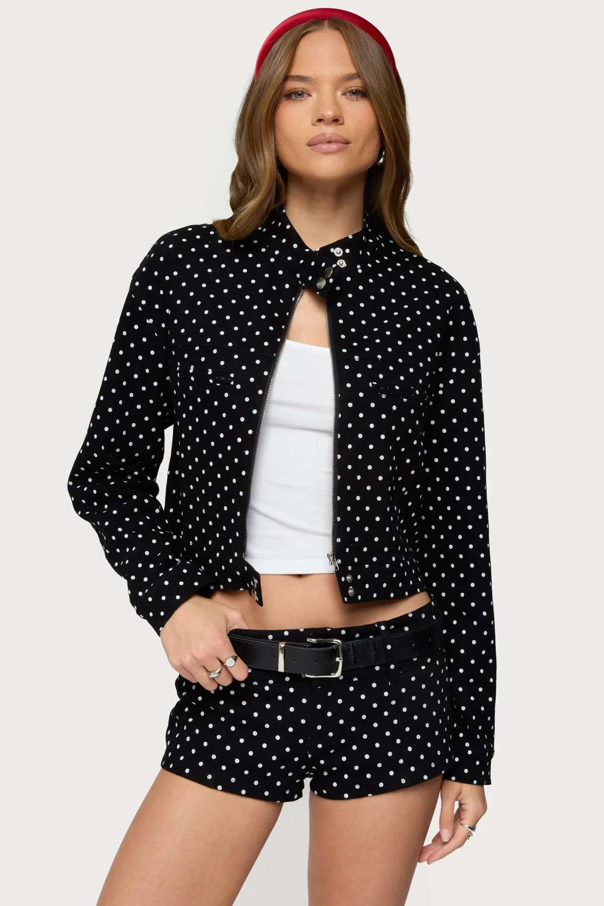 Tabitha Polka Dot Jacket