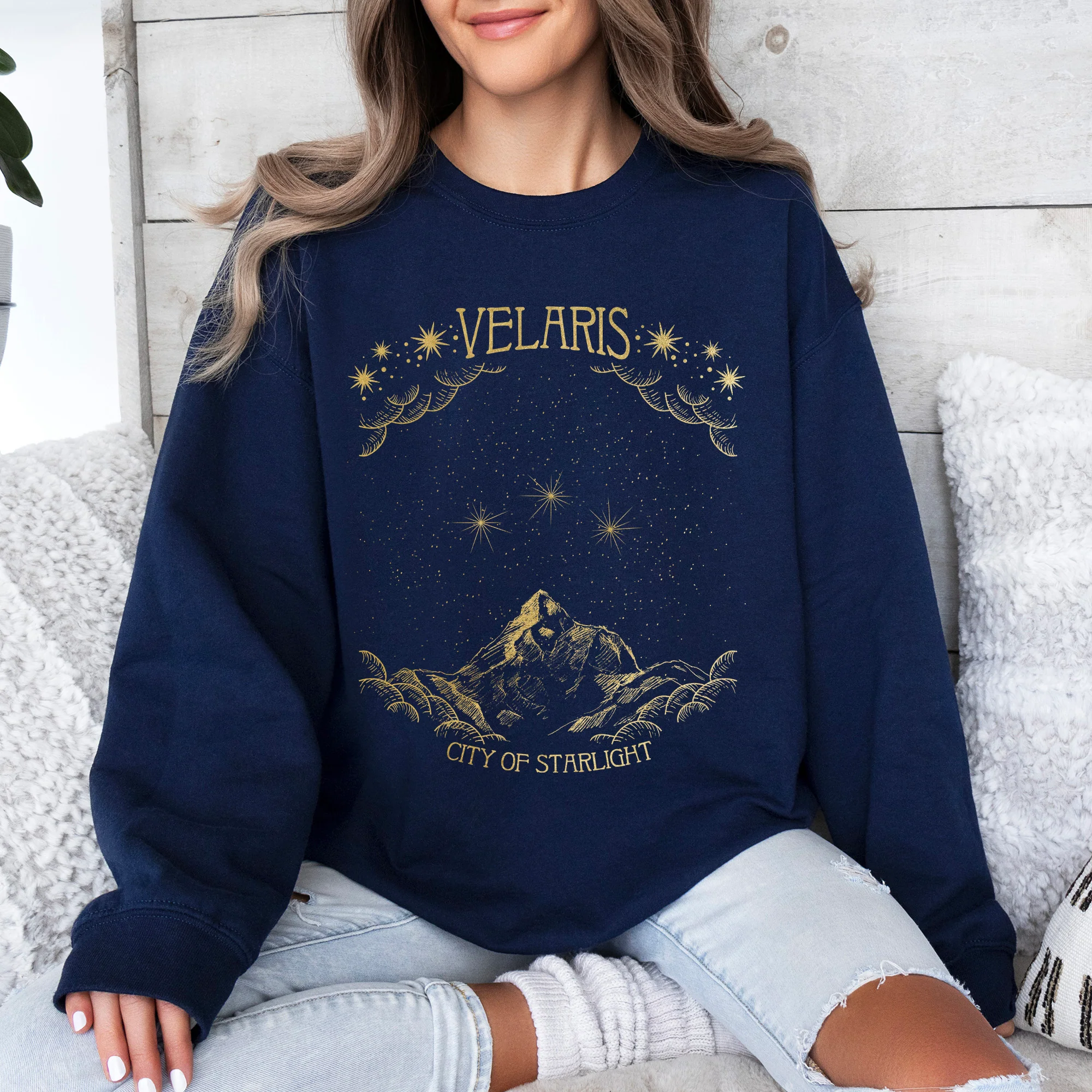ACOTAR Velaris, City of Starlight Sweatshirt, A Court of Thorns and Roses