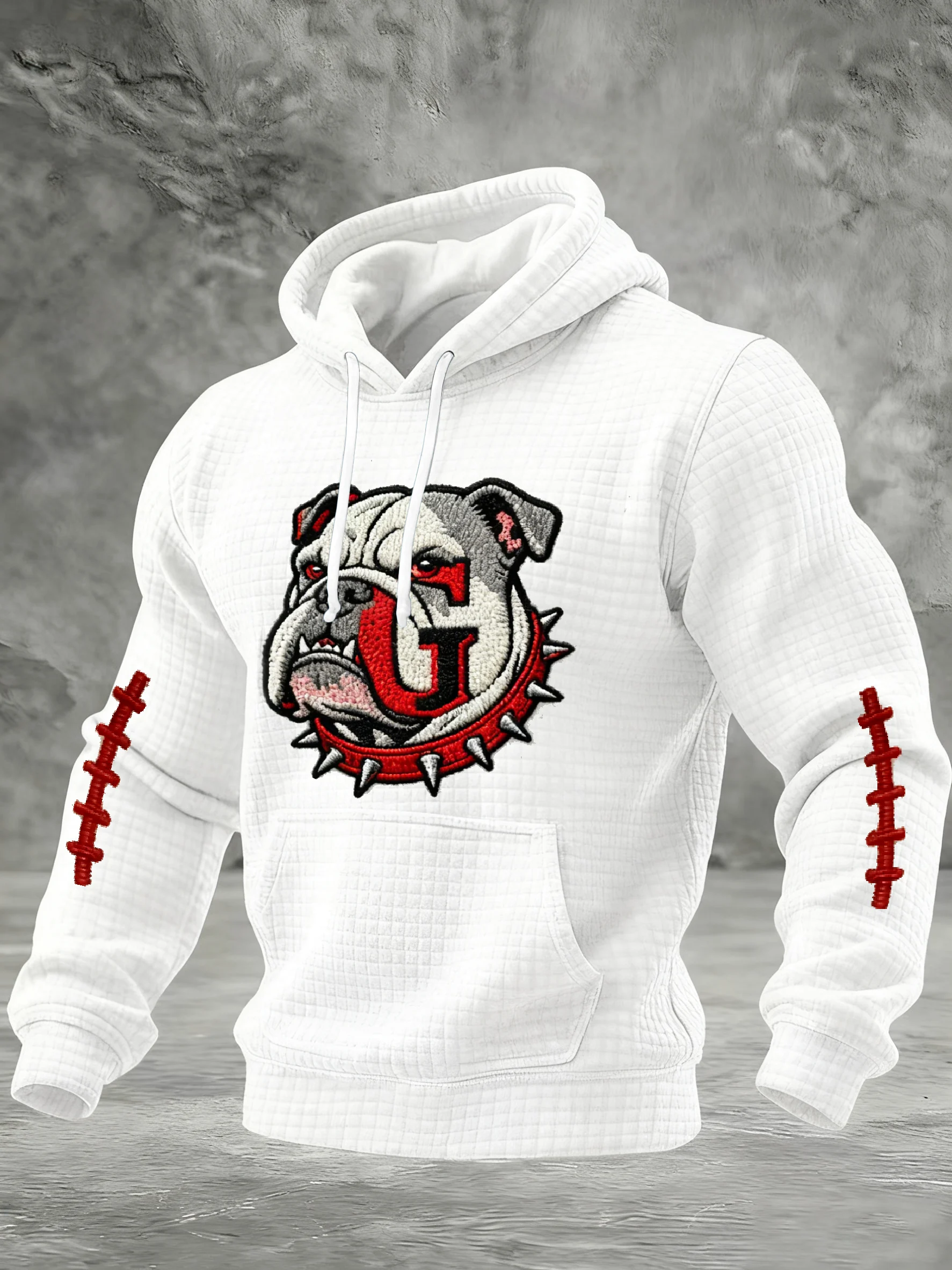 Men's Casual Rugby Print Sweatshirt