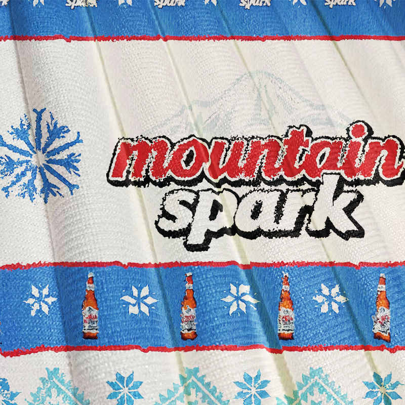 Mountain Spark Christmas Ugly Sweatshirt