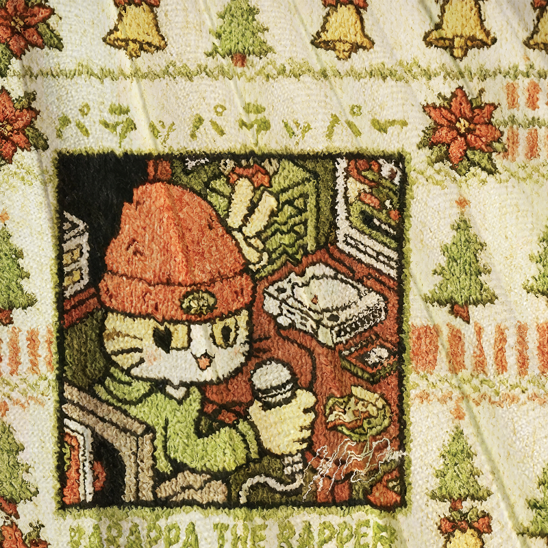 Funny Cat Play Game Christmas Ugly Sweatshirt