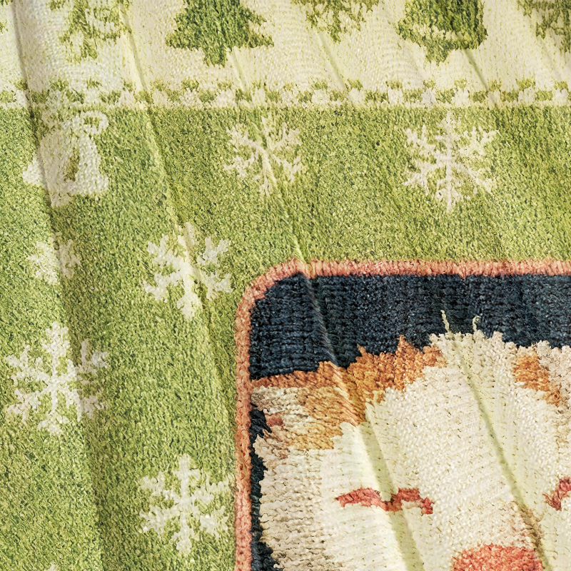 Green Drowsy Cat Meme Christmas Ugly Sweatshirt