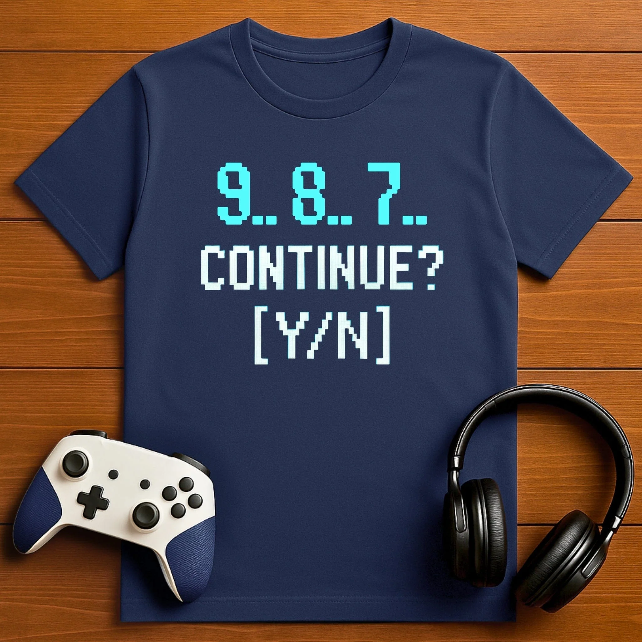 9,, 8.. 7.. Continue T-shirt