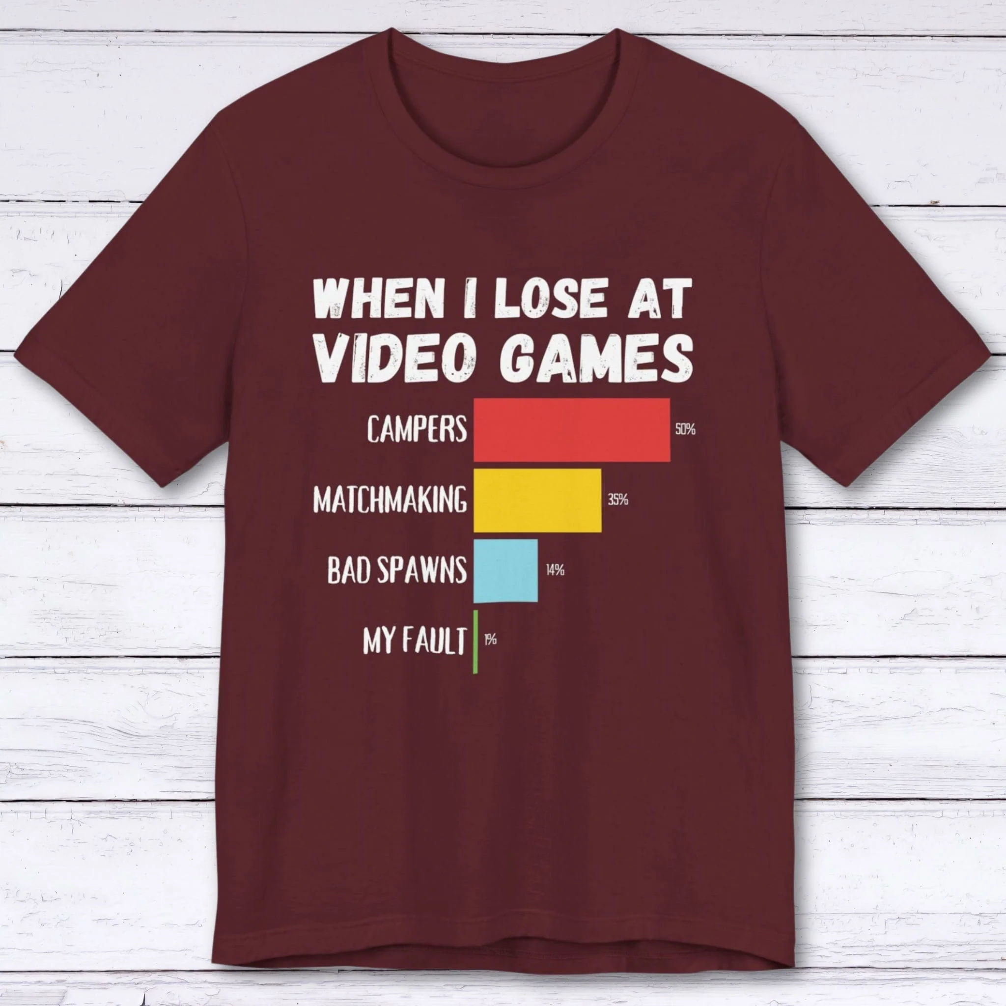 Camping Ain't Easy (Gamer) T-shirt