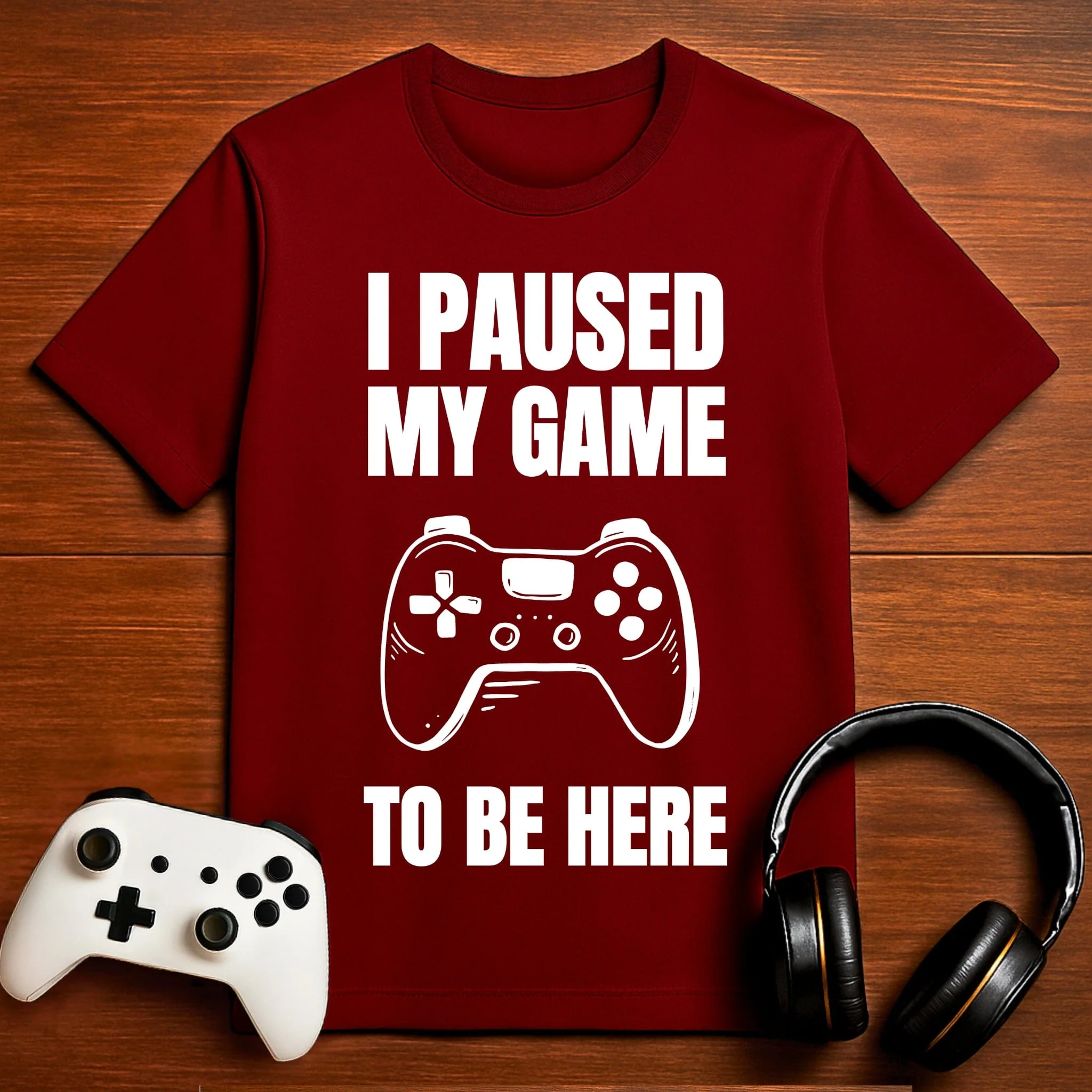 I Paused My Game to be Here (AFK Controller) T-shirt