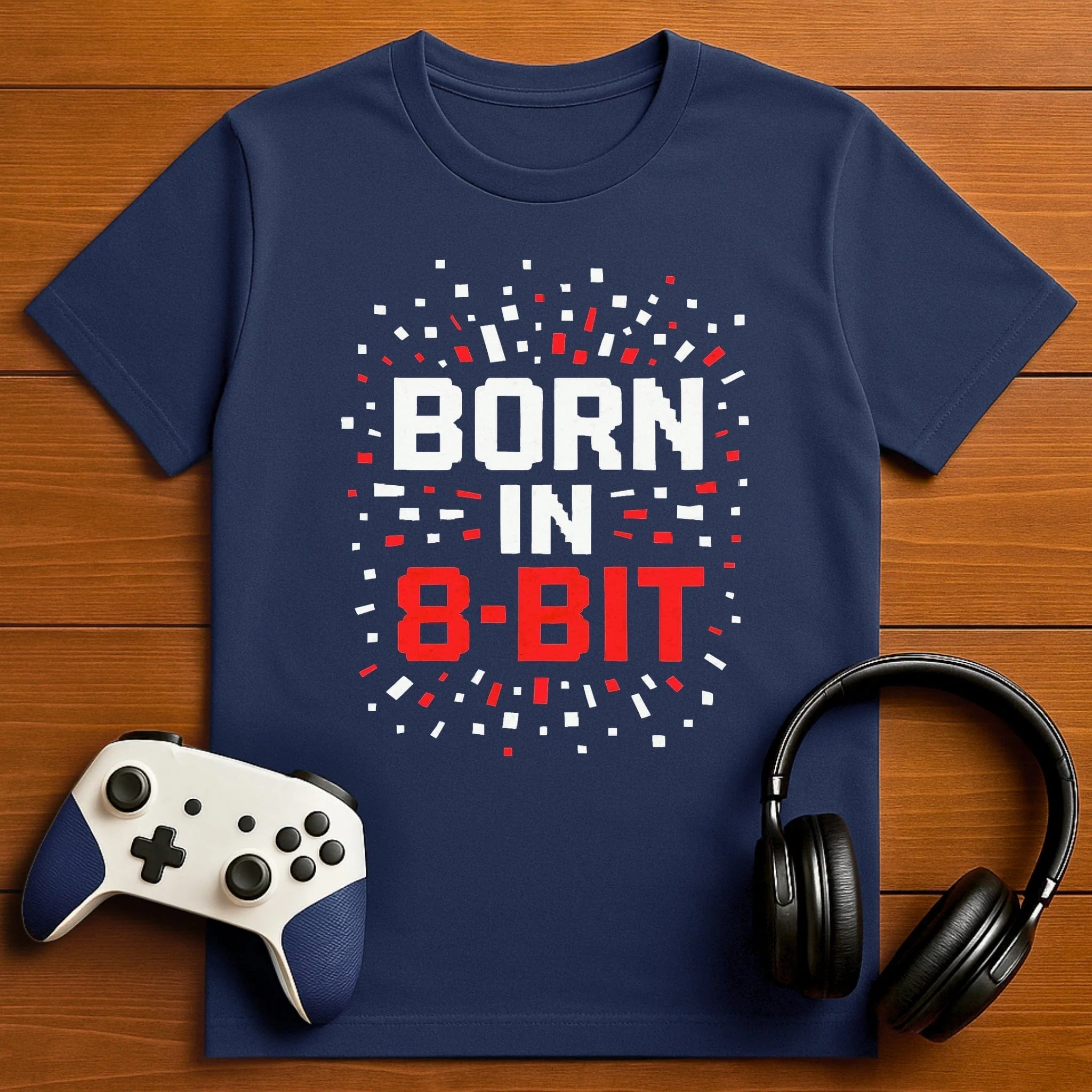 Born in 8 Bit T-shirt