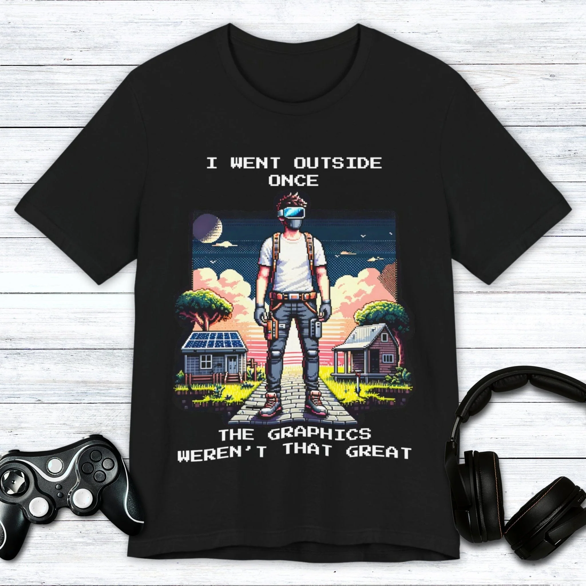 I Went Outside Once (VR) T-shirt
