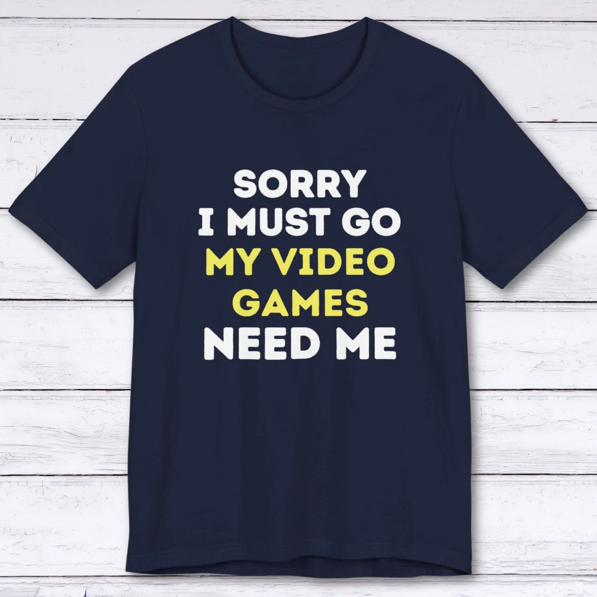 I Must Go (Video Games) T-shirt