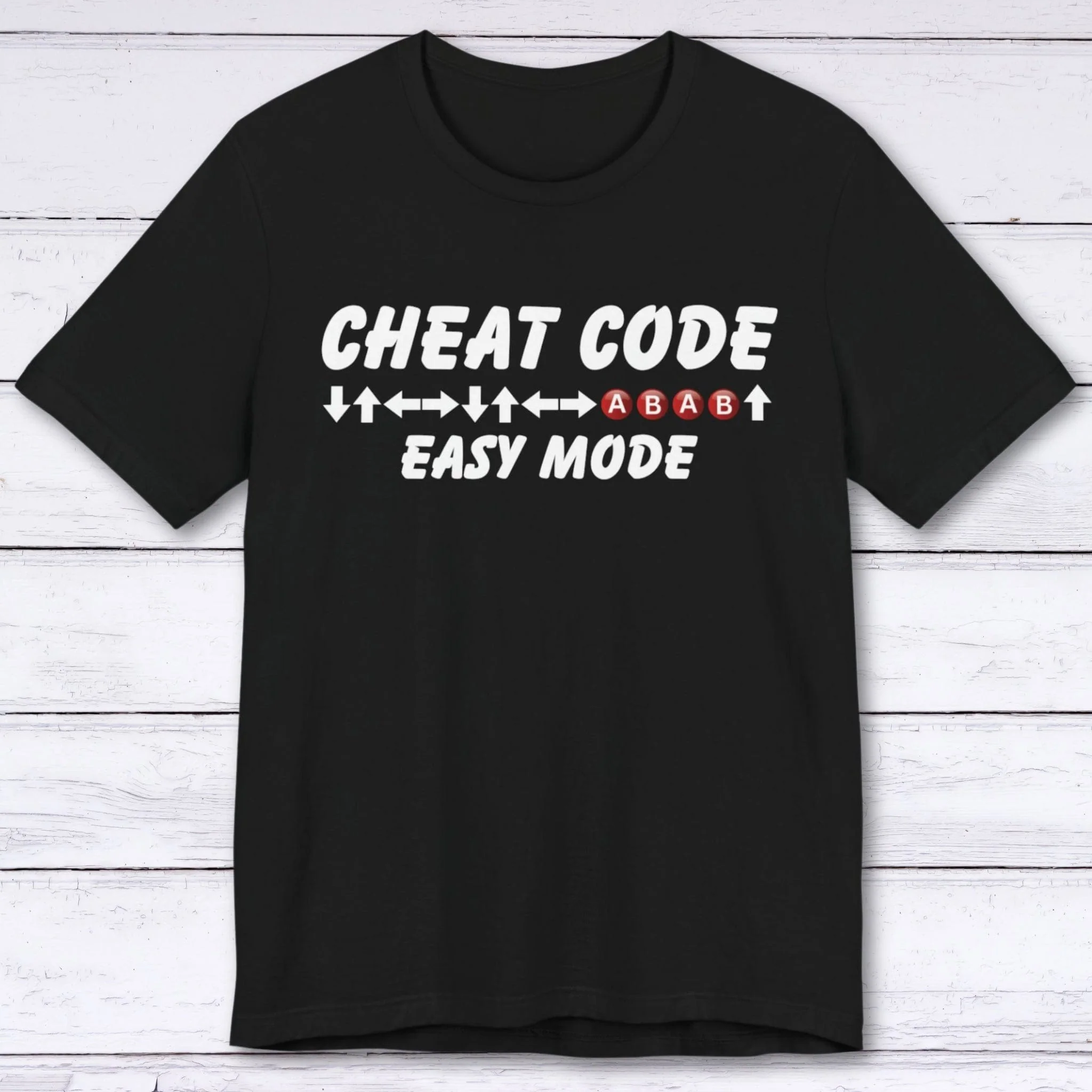 Cheat Code (Easy Mode) Gaming T-shirt