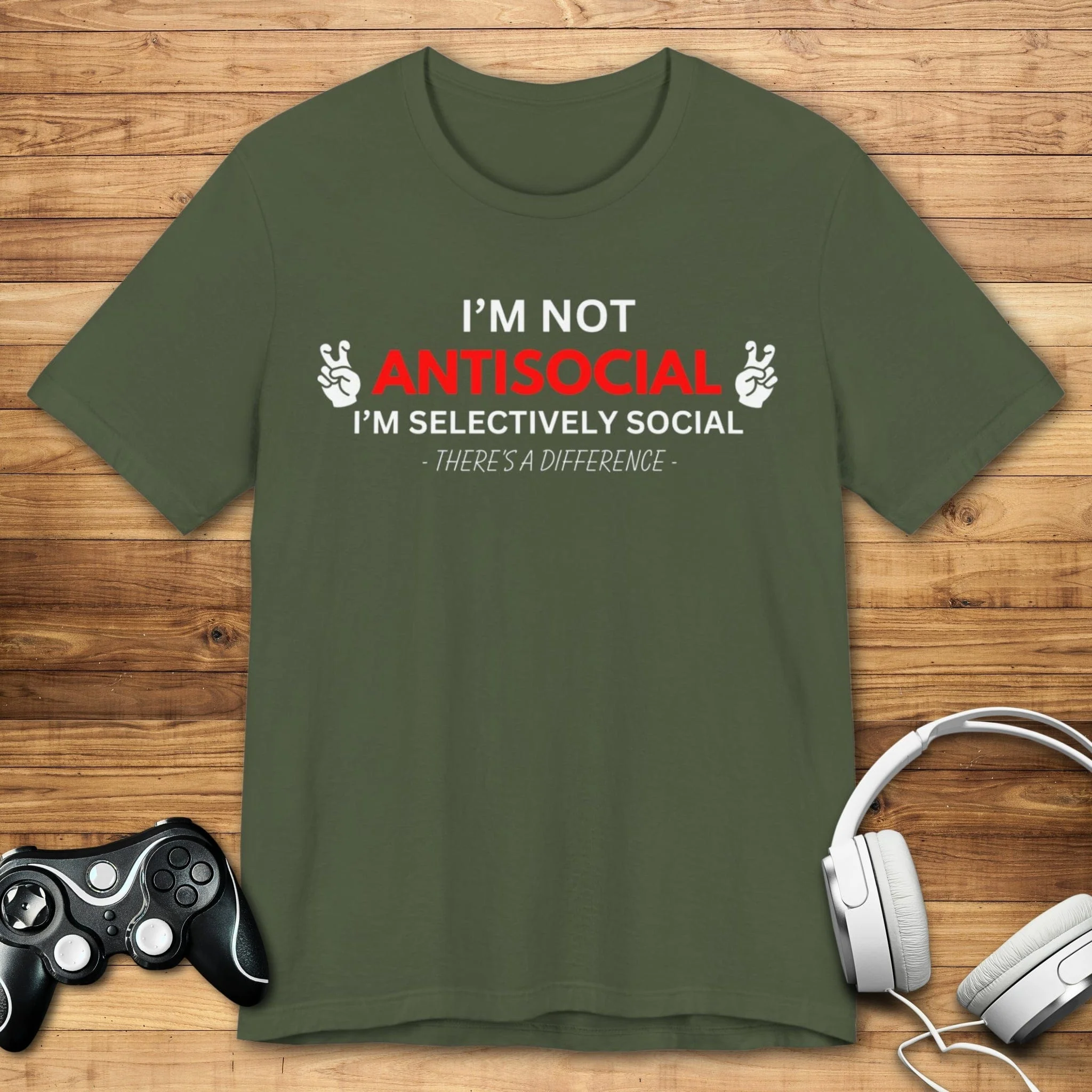 I'm Not Antisocial T-shirt