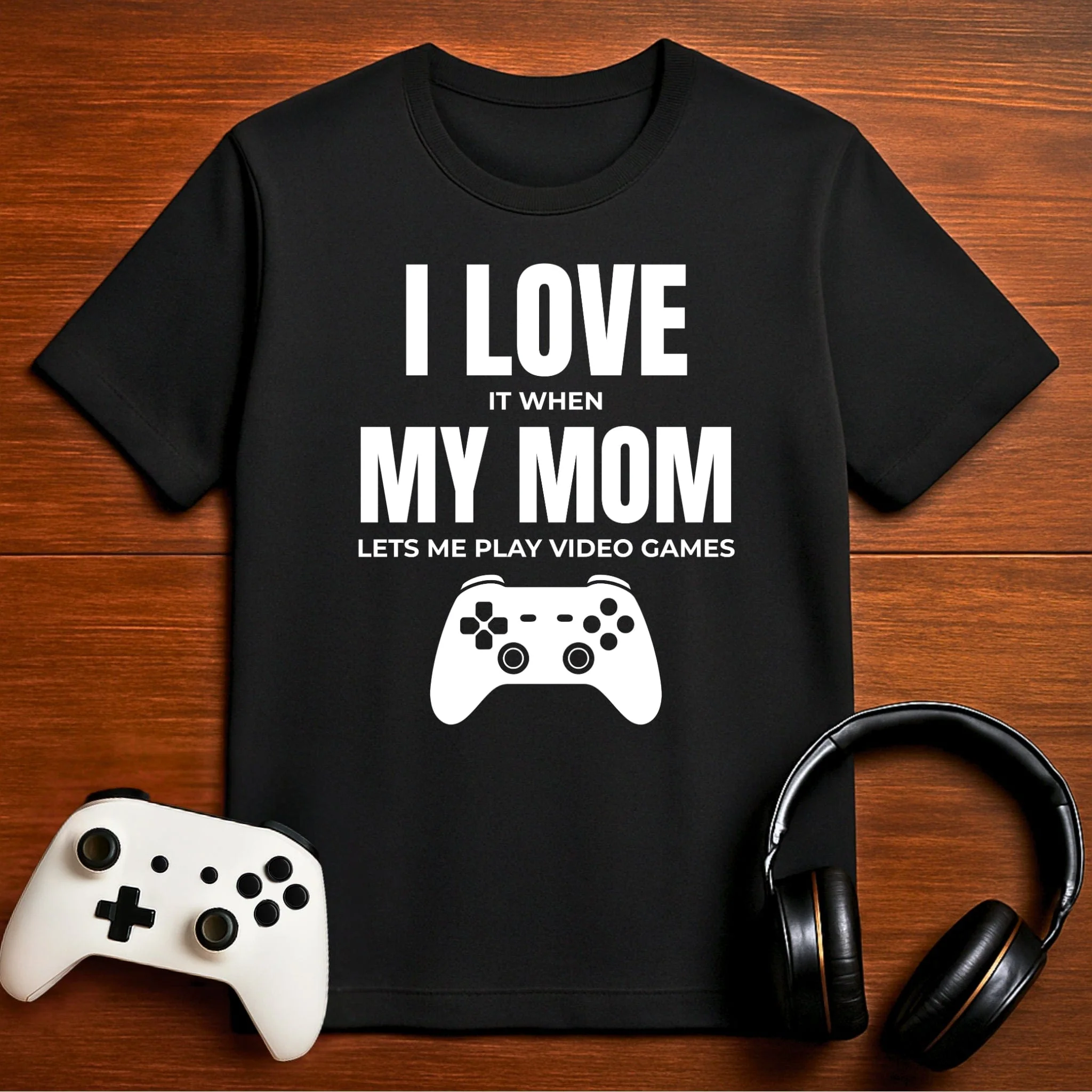 Best Mom Ever Gamer T-shirt