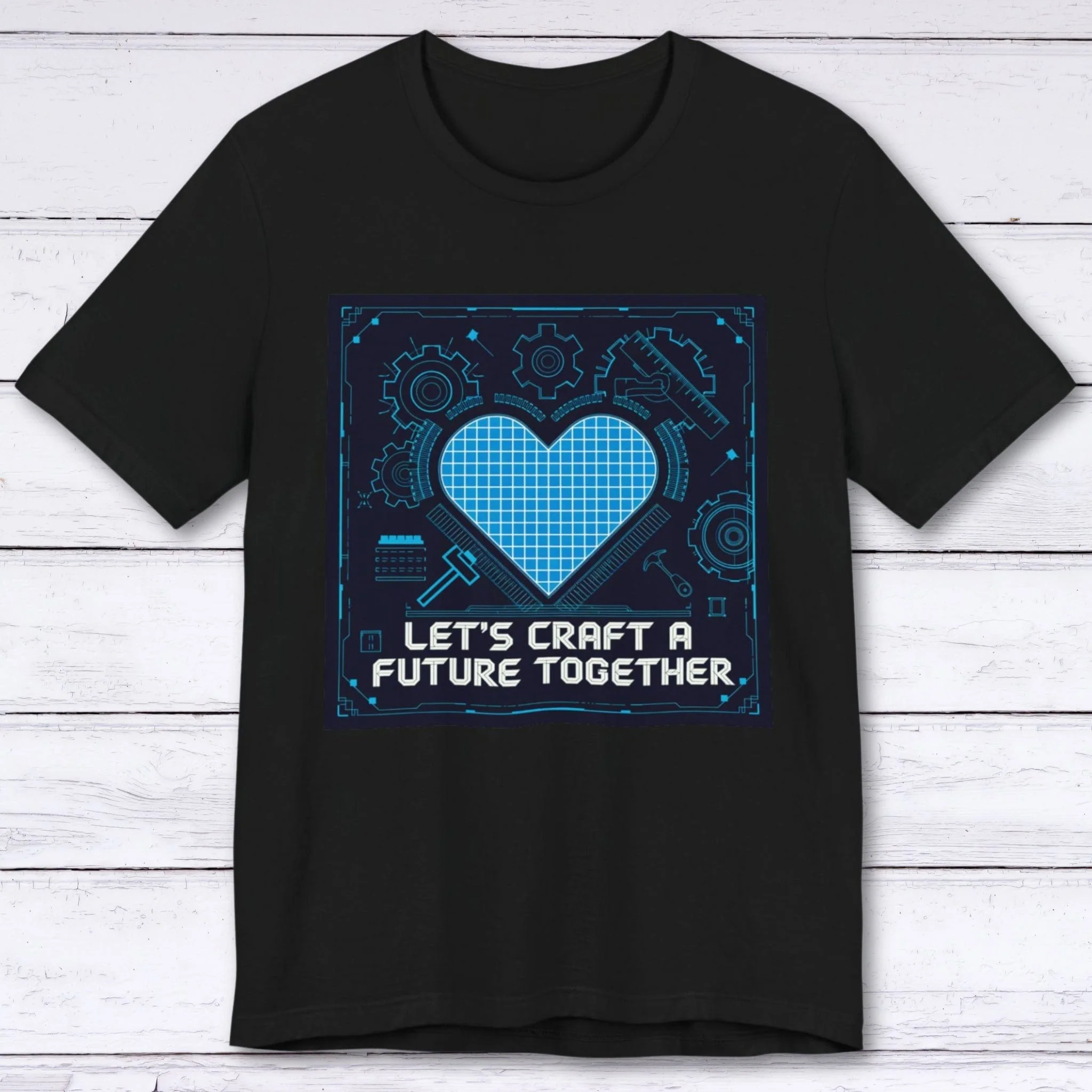 Blueprint for Love T-shirt