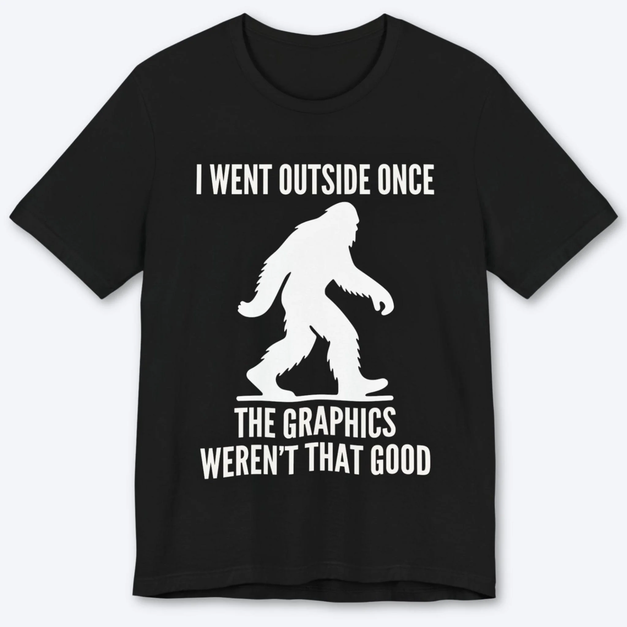 Bigfoot Gamer Review T-shirt