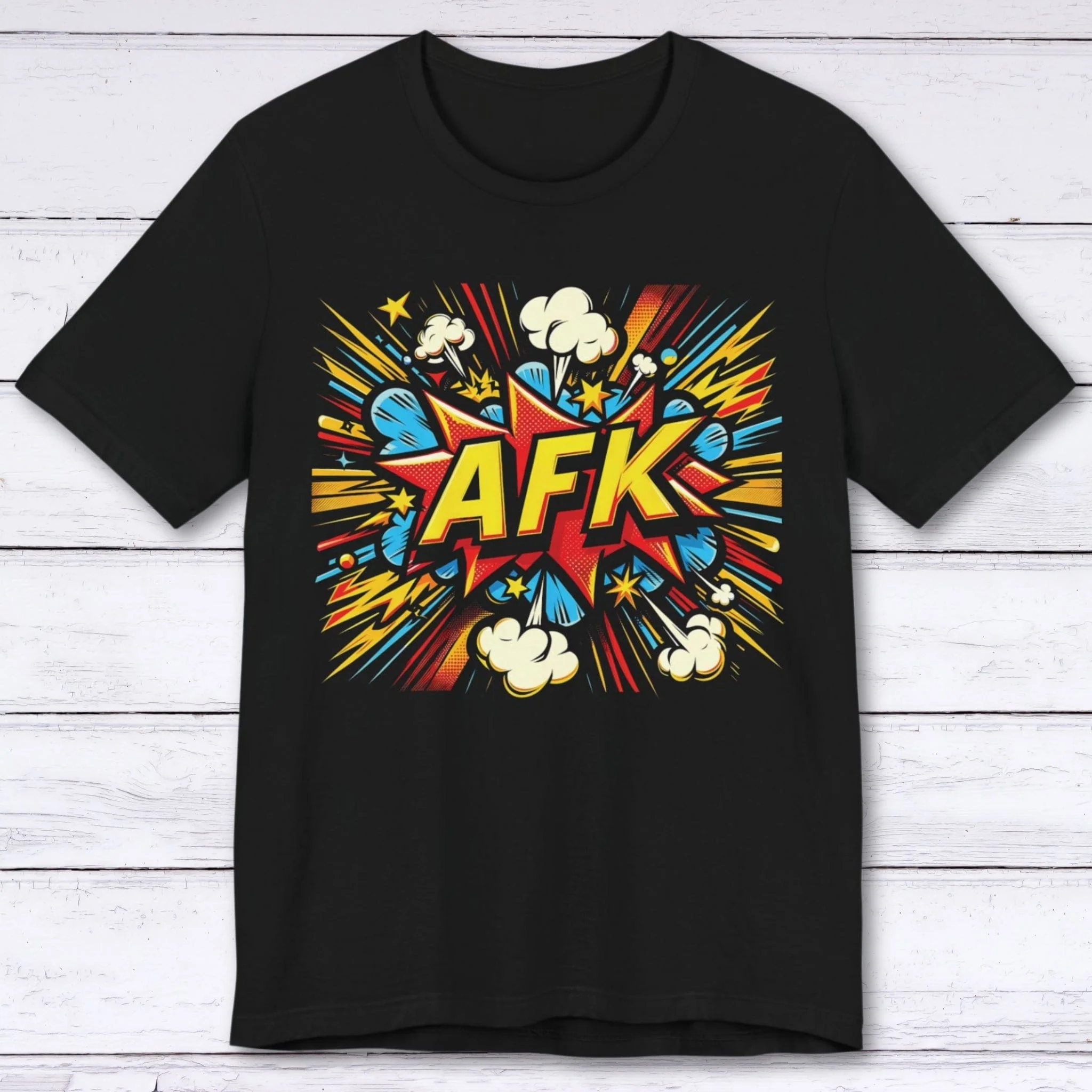 AFK Comic Book Vibes T-shirt