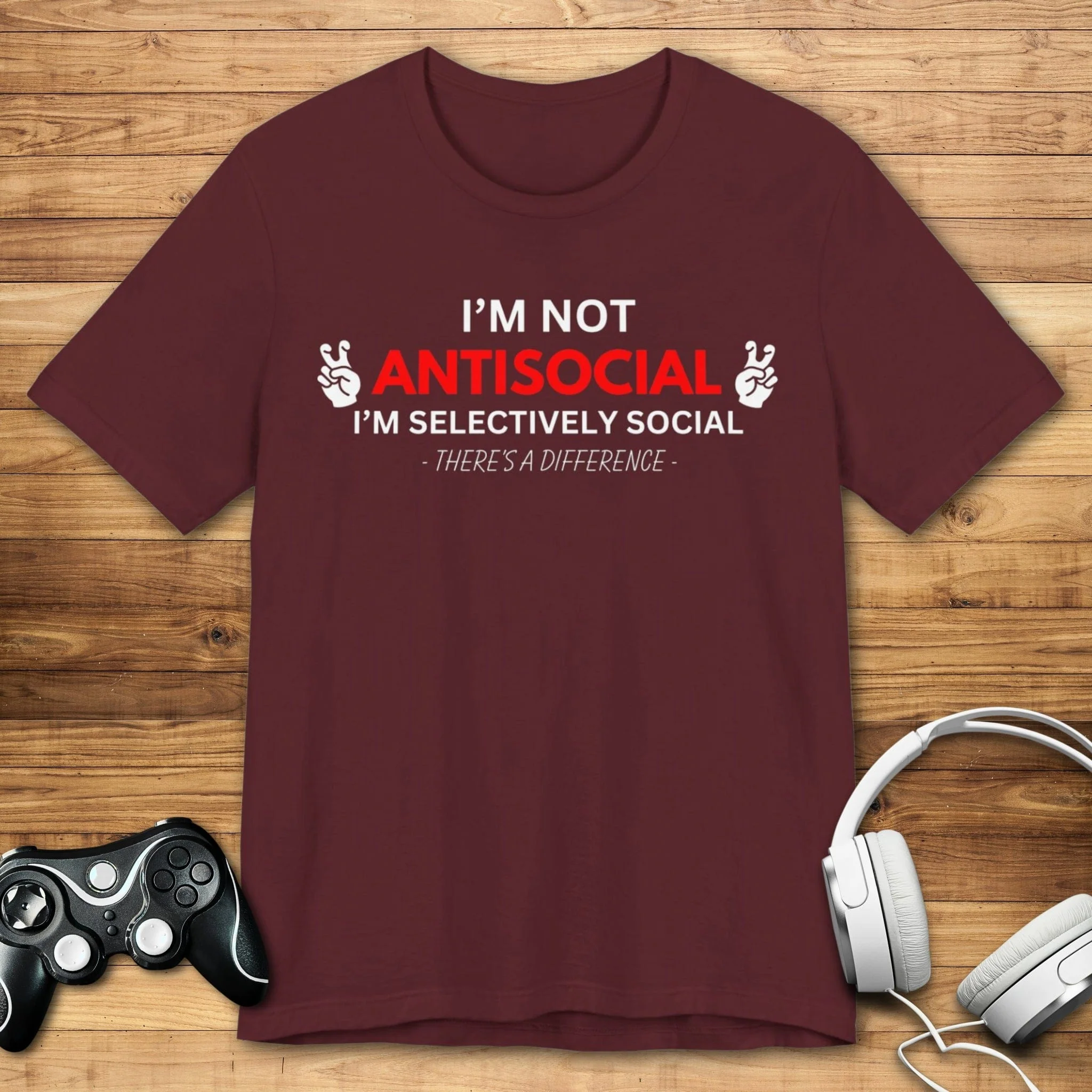 I'm Not Antisocial T-shirt