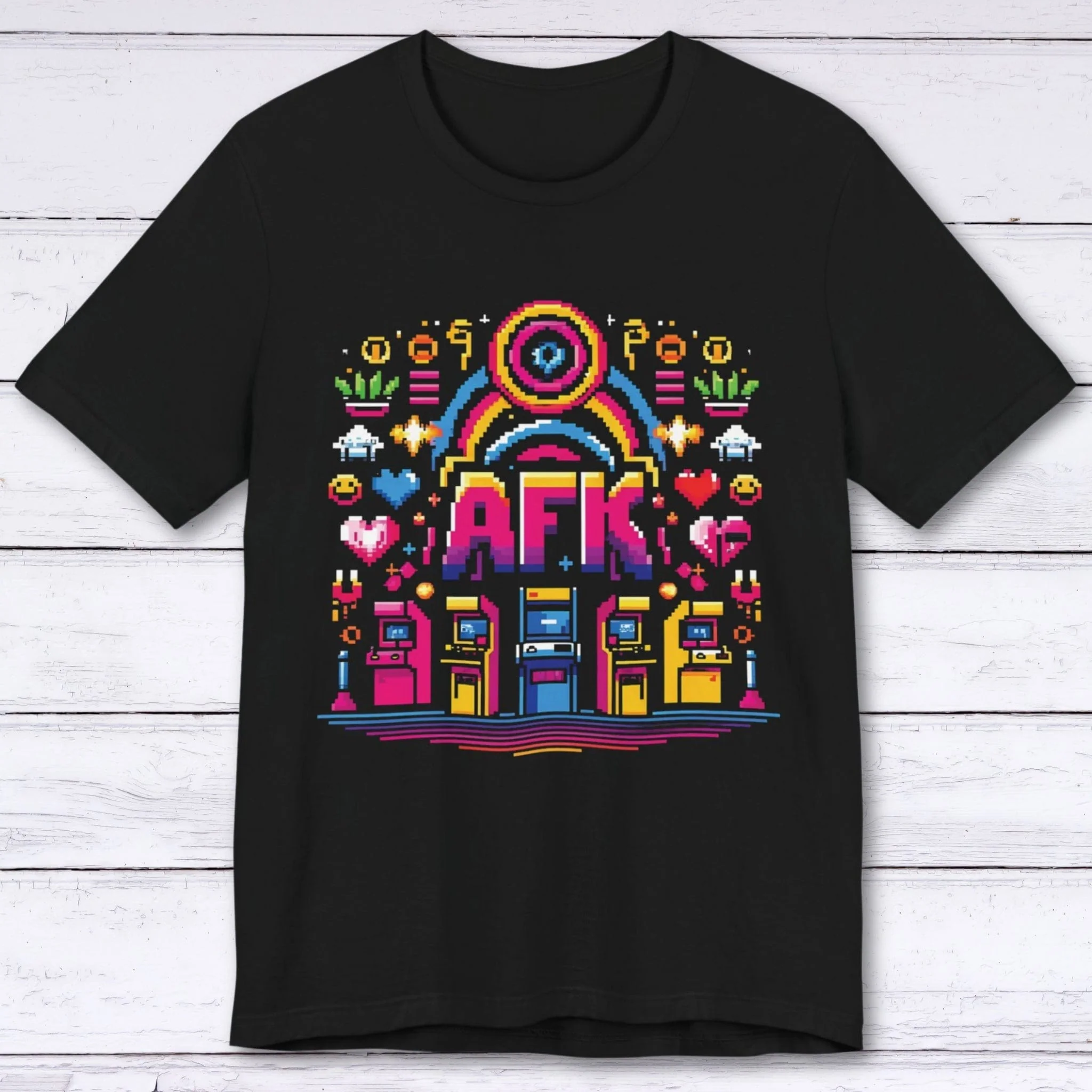 AFK in Pixels T-shirt