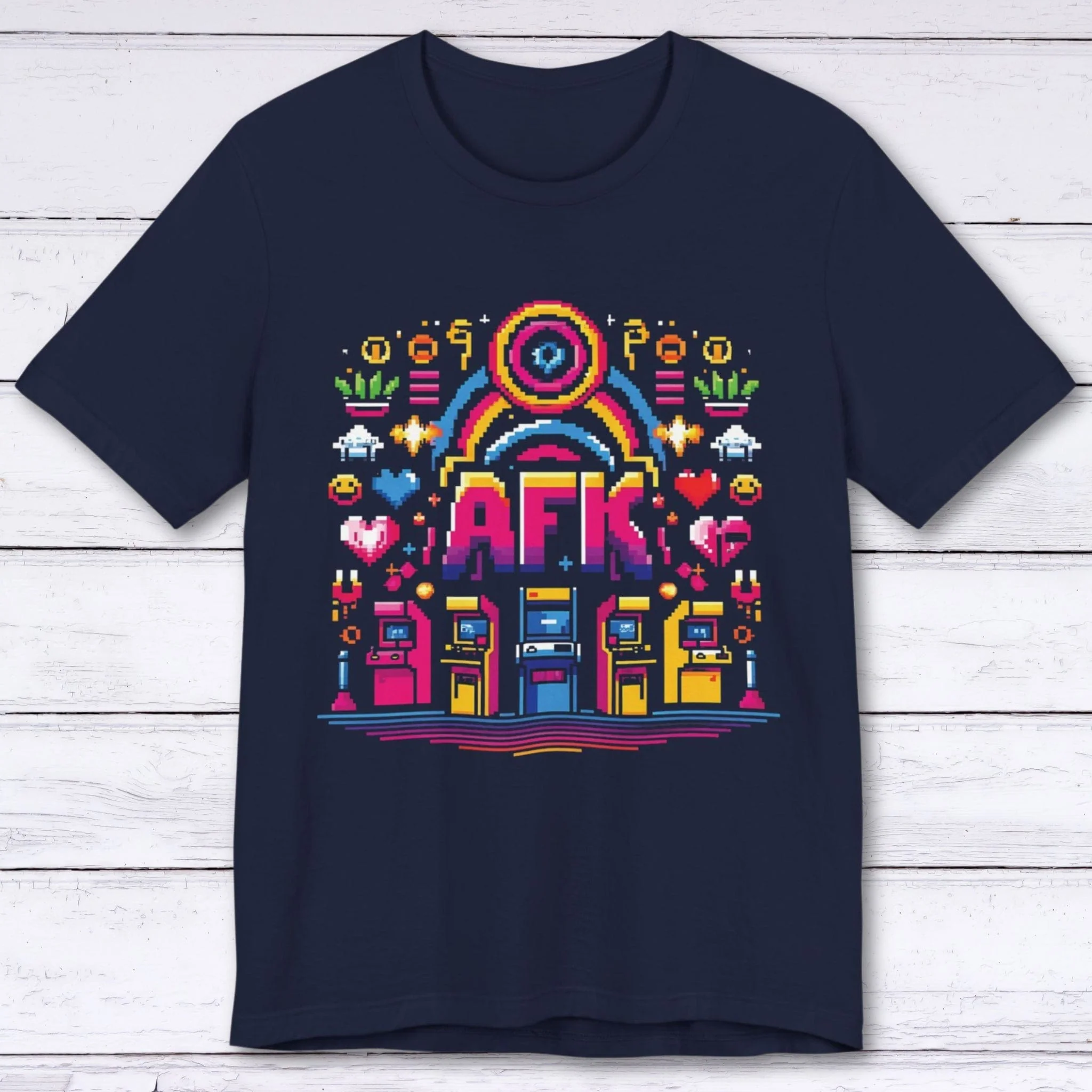 AFK in Pixels T-shirt