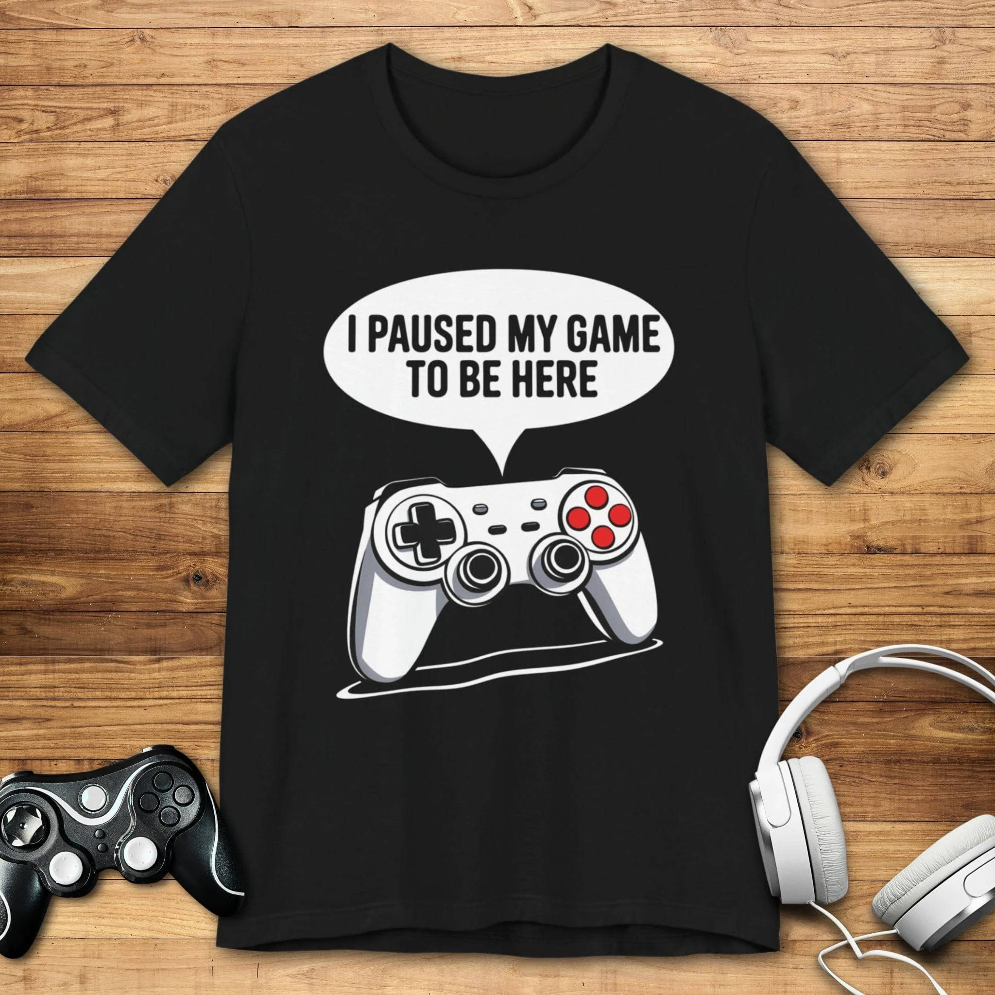 Controller Paused For Social Life T-shirt