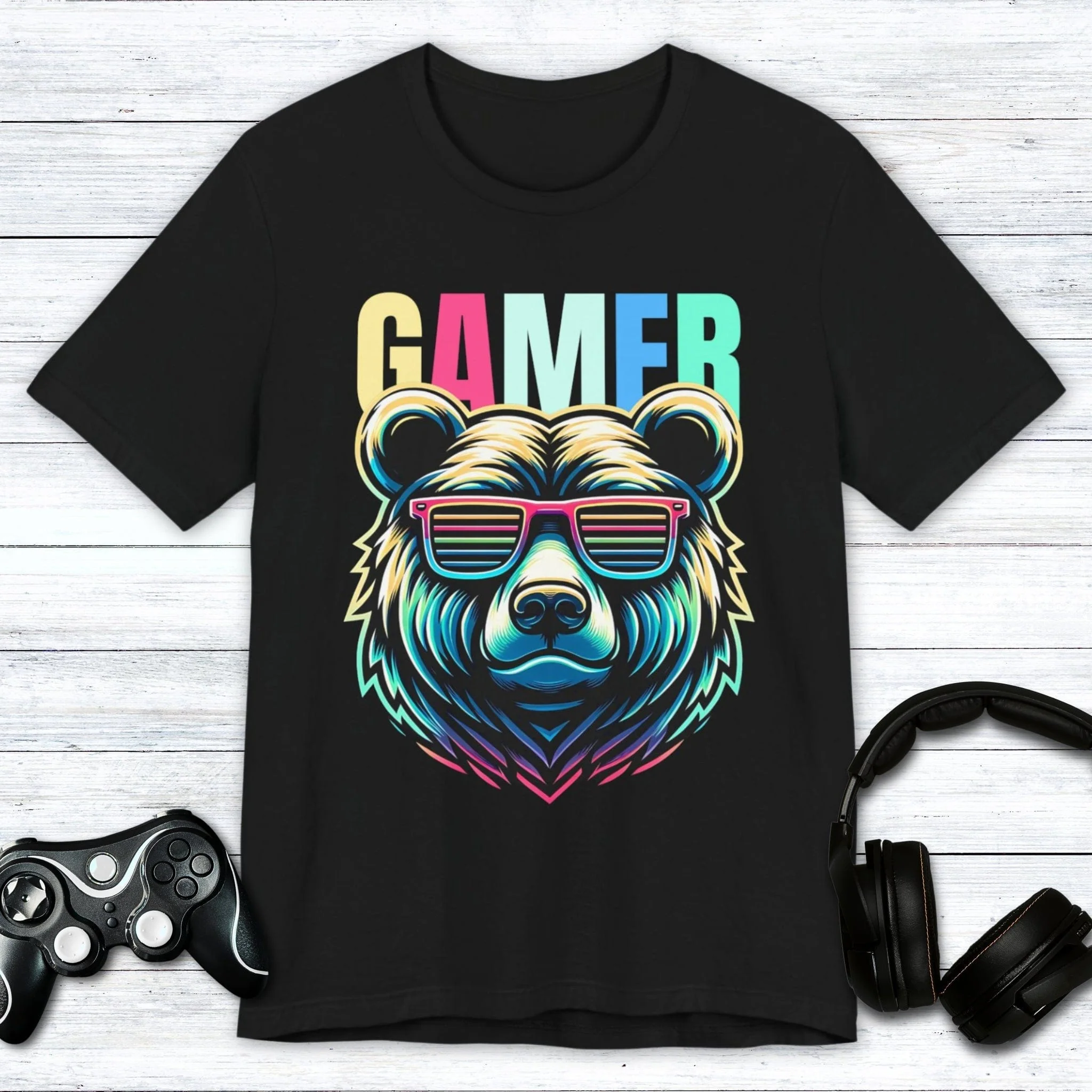 Beary Cool Gamer T-shirt