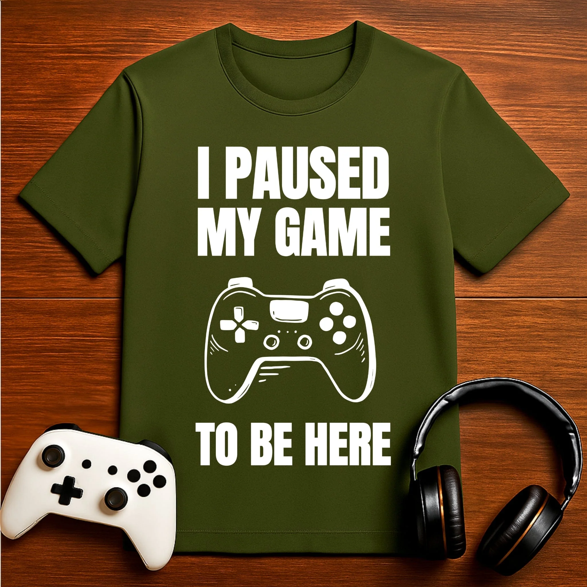 I Paused My Game to be Here (AFK Controller) T-shirt