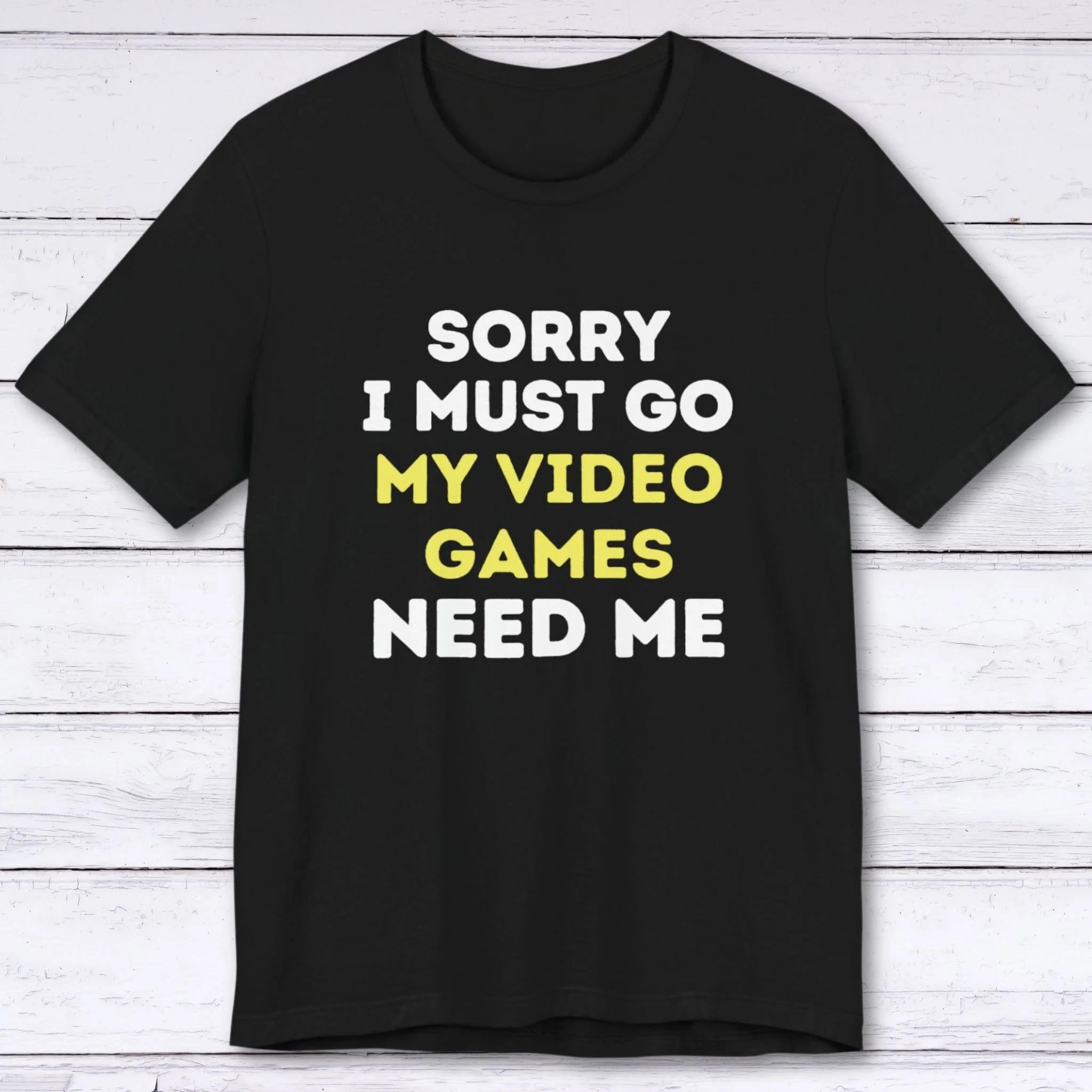 I Must Go (Video Games) T-shirt