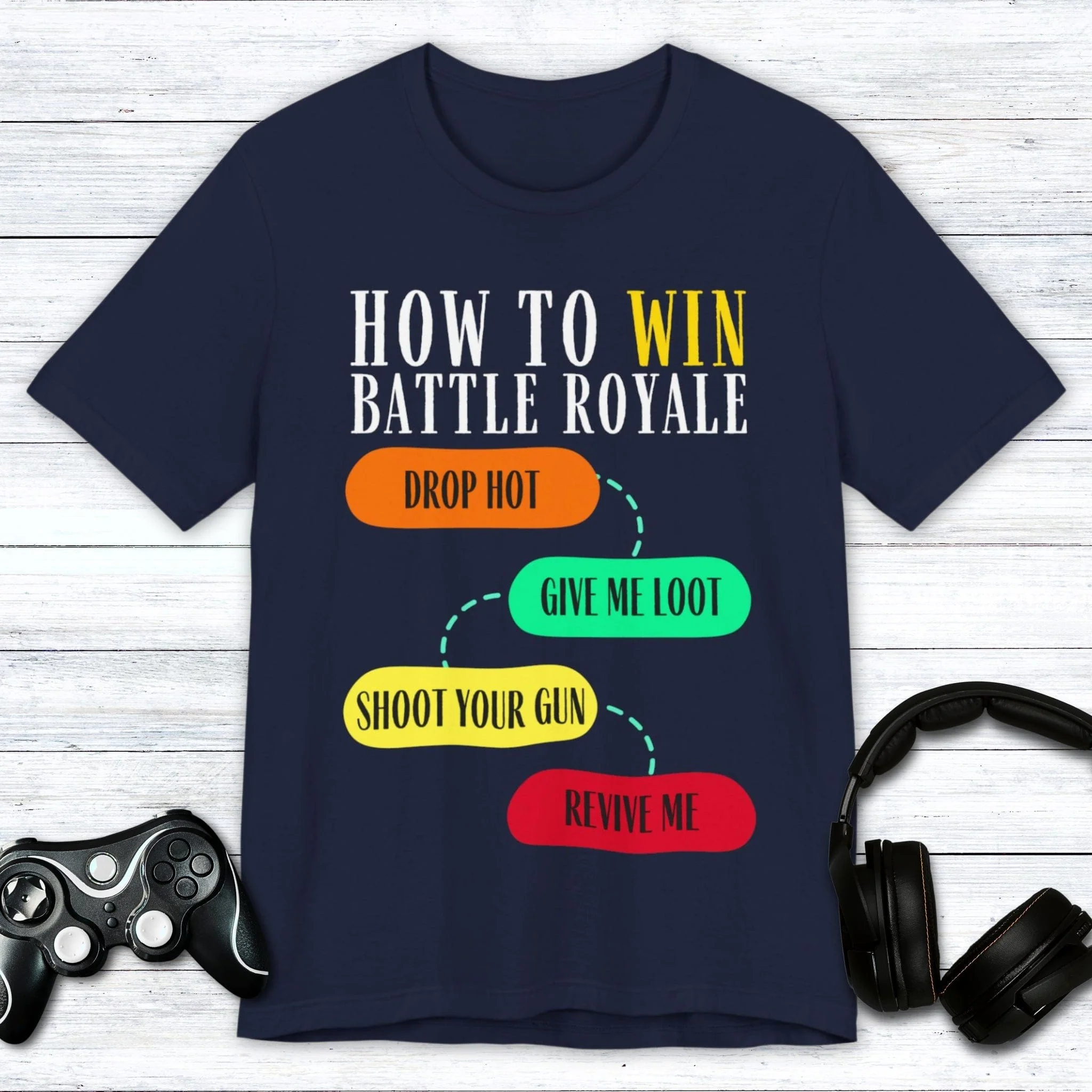 Battle Royale: Loot First, Ask Questions Later T-shirt