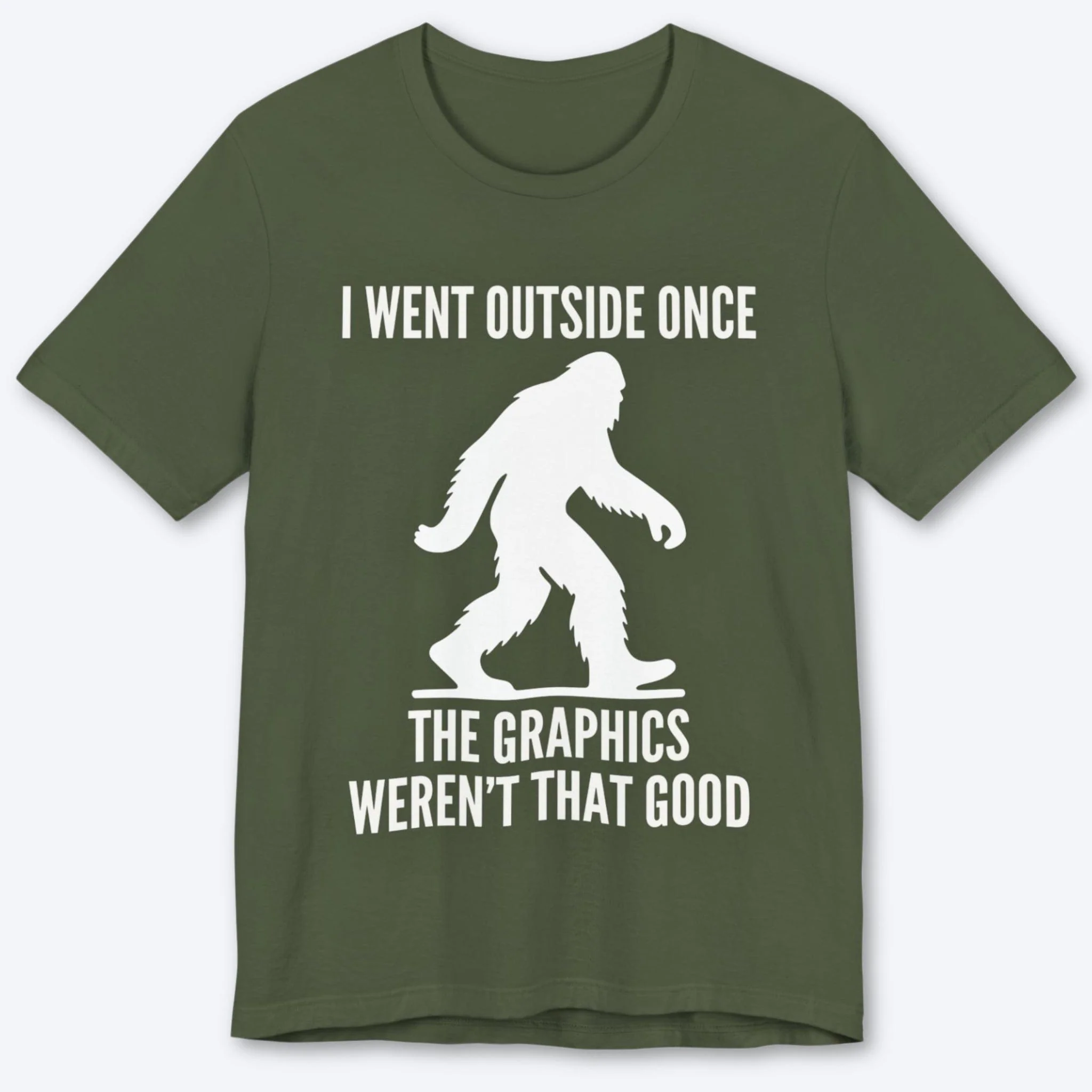 Bigfoot Gamer Review T-shirt