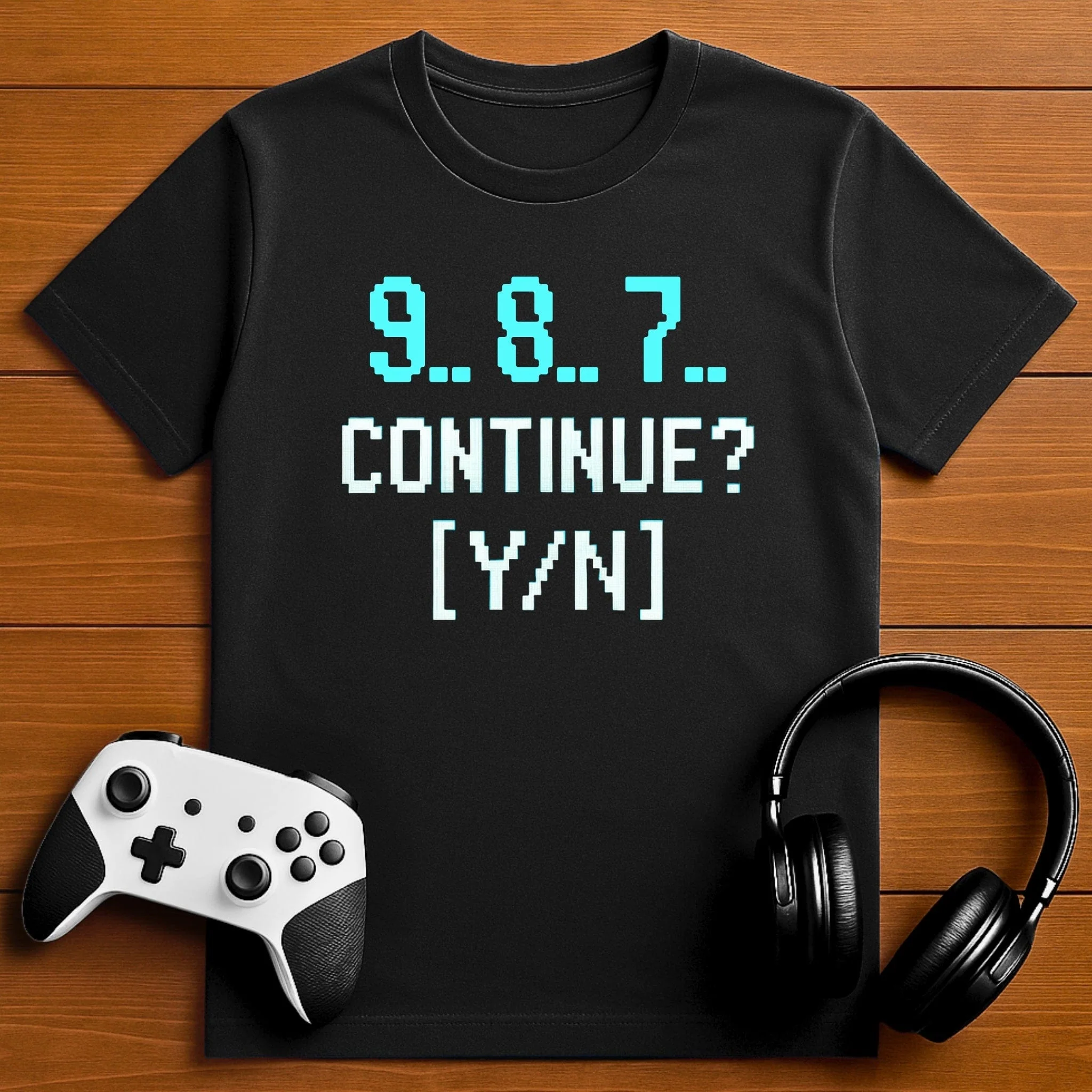 9,, 8.. 7.. Continue T-shirt