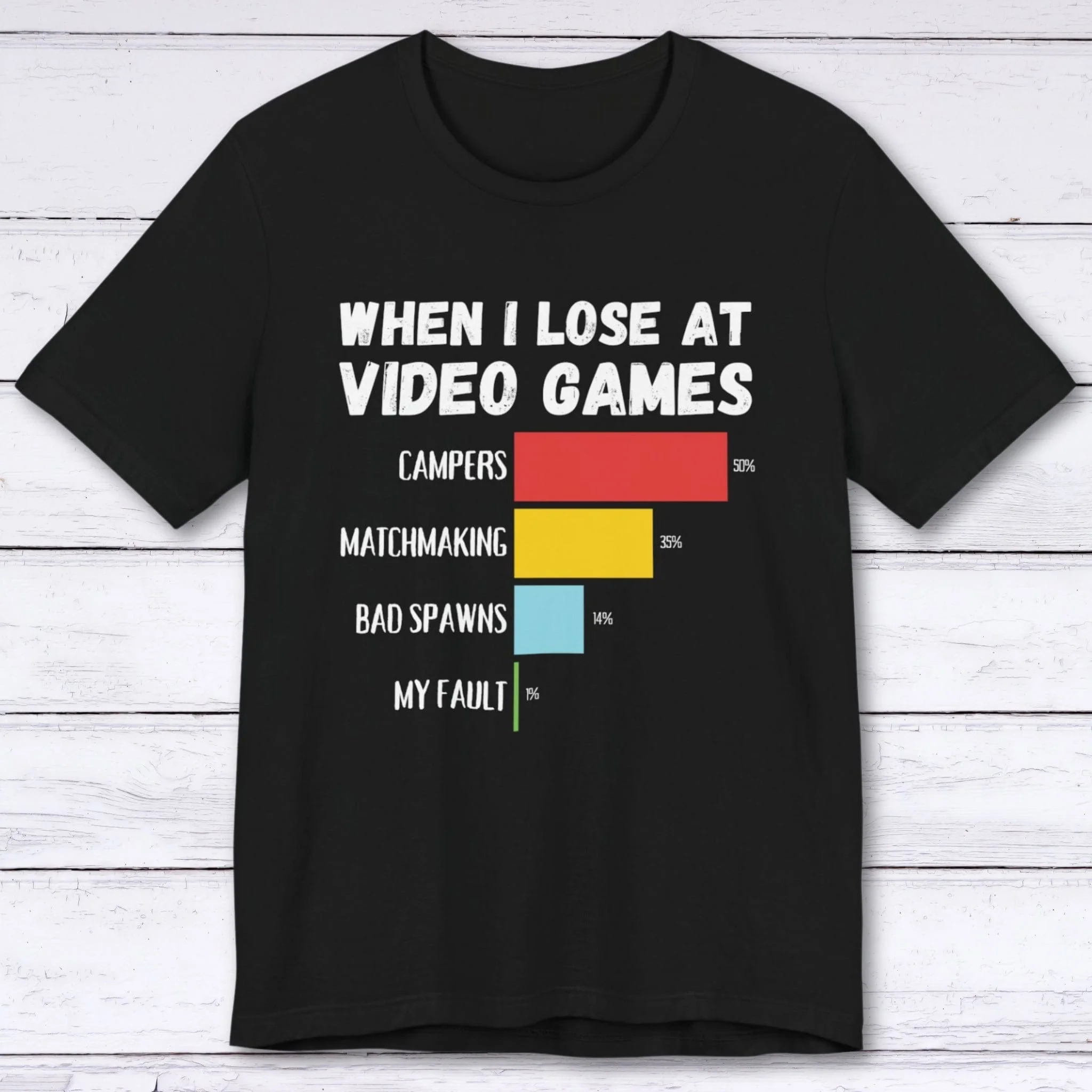 Camping Ain't Easy (Gamer) T-shirt