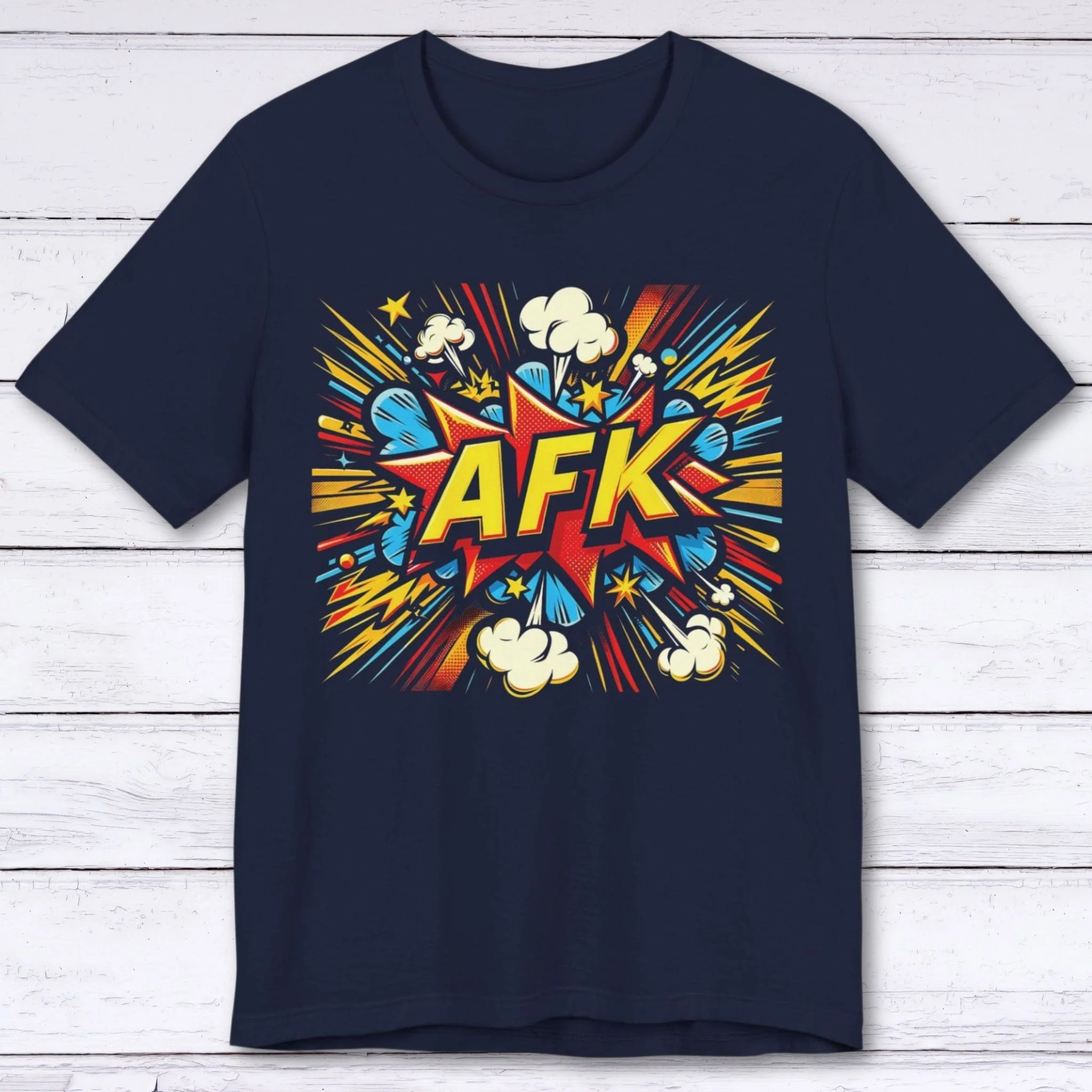 AFK Comic Book Vibes T-shirt