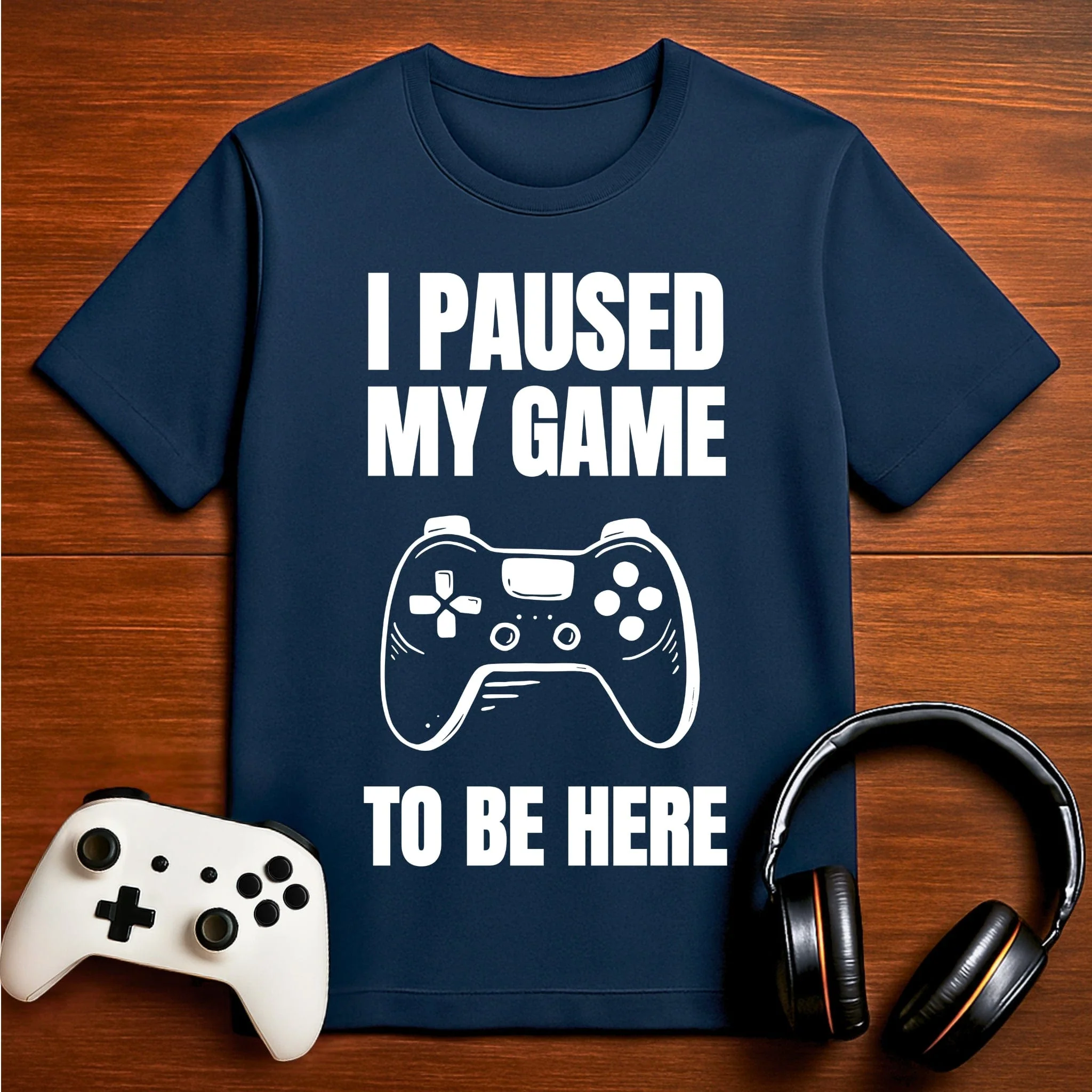 I Paused My Game to be Here (AFK Controller) T-shirt