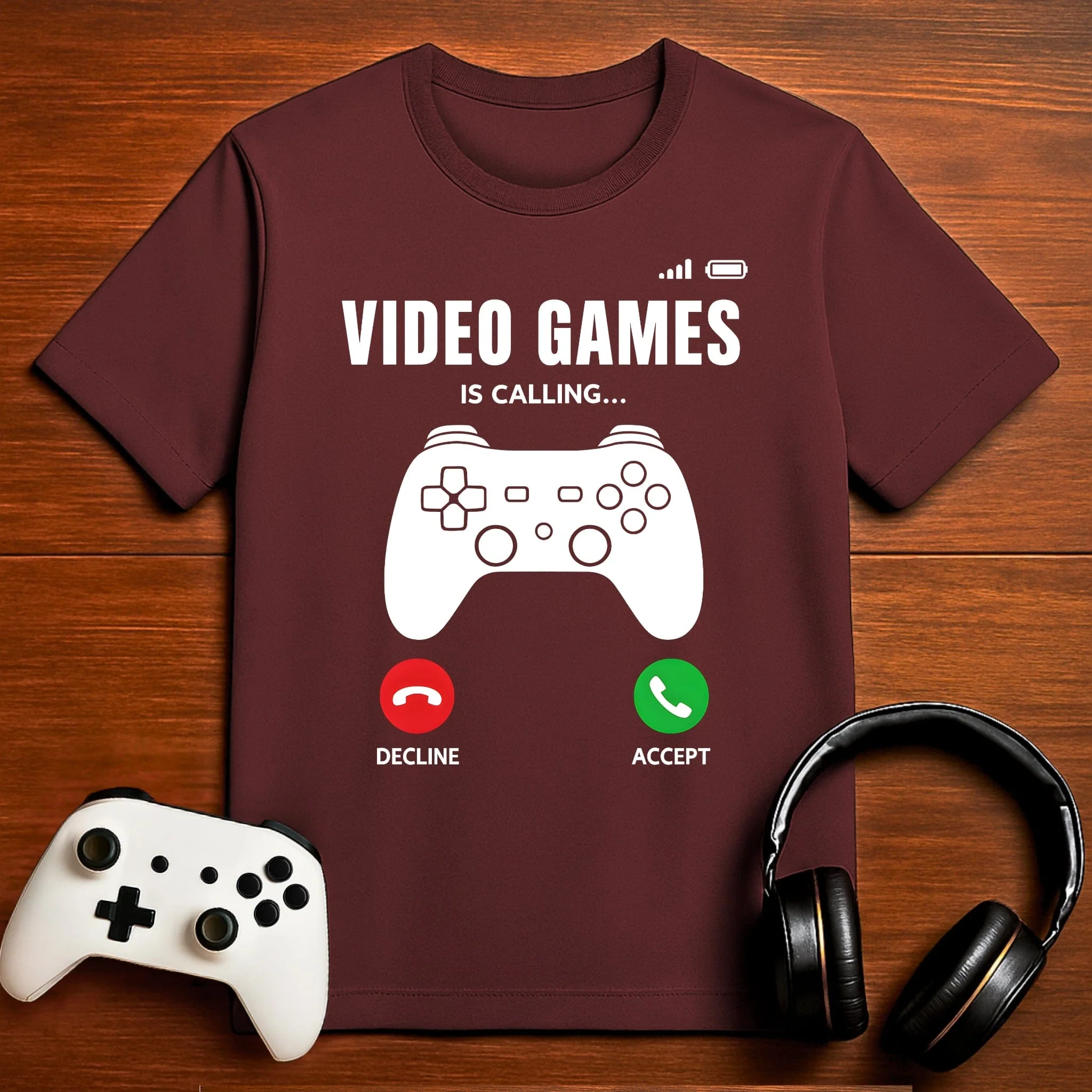 Answer or Decline? Gaming T-shirt