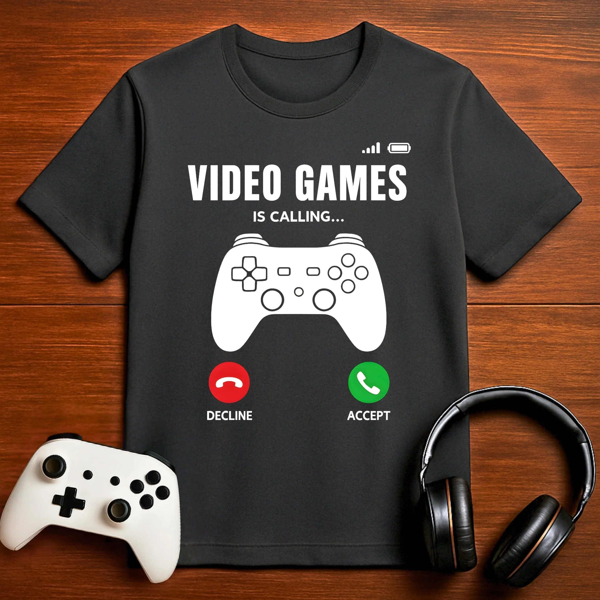 Answer or Decline? Gaming T-shirt